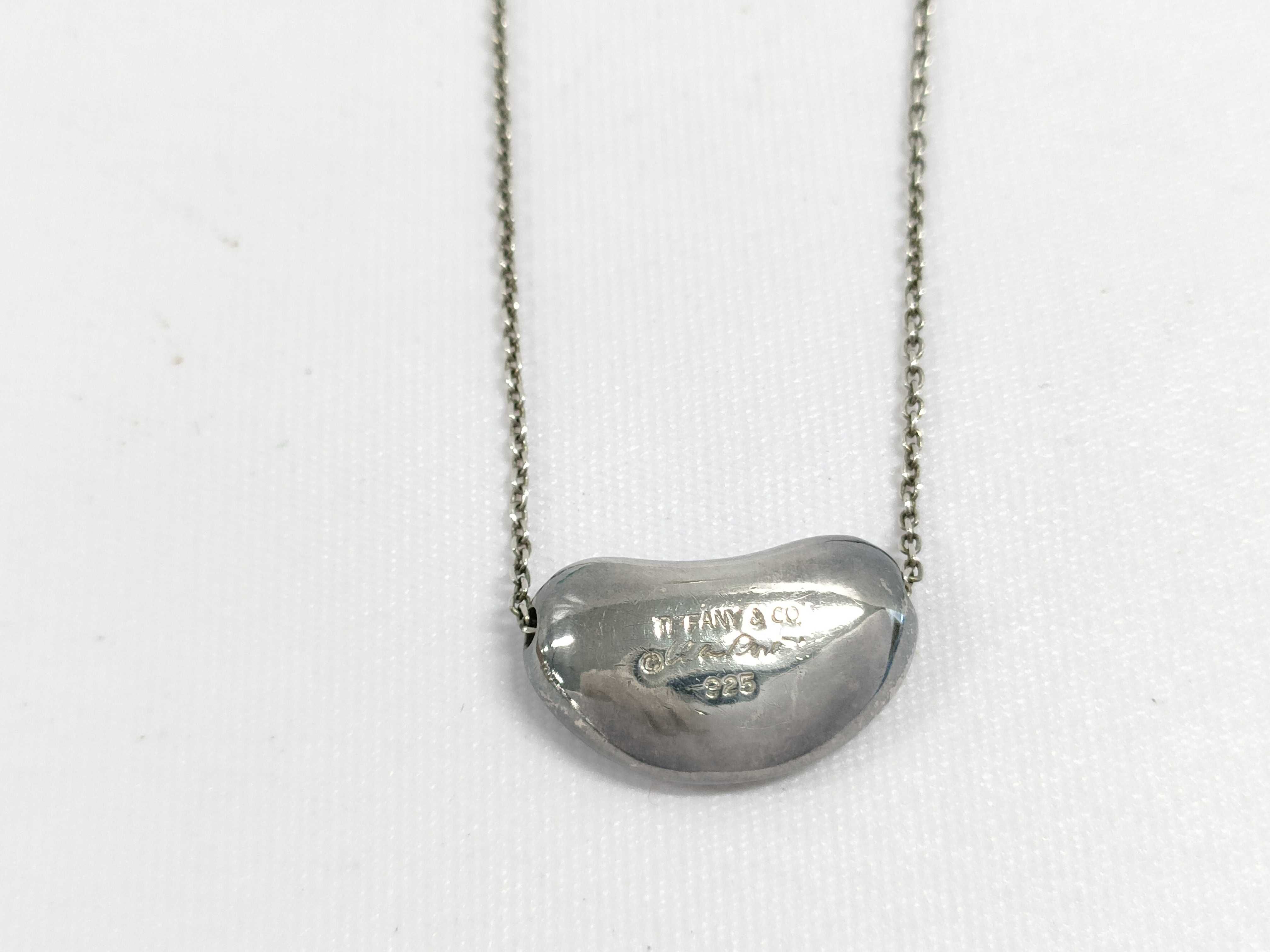 【水曜終了】(10221_0477)Tiffany&Co. ネックレス ビーンズ SV925 7.7g ネックレス