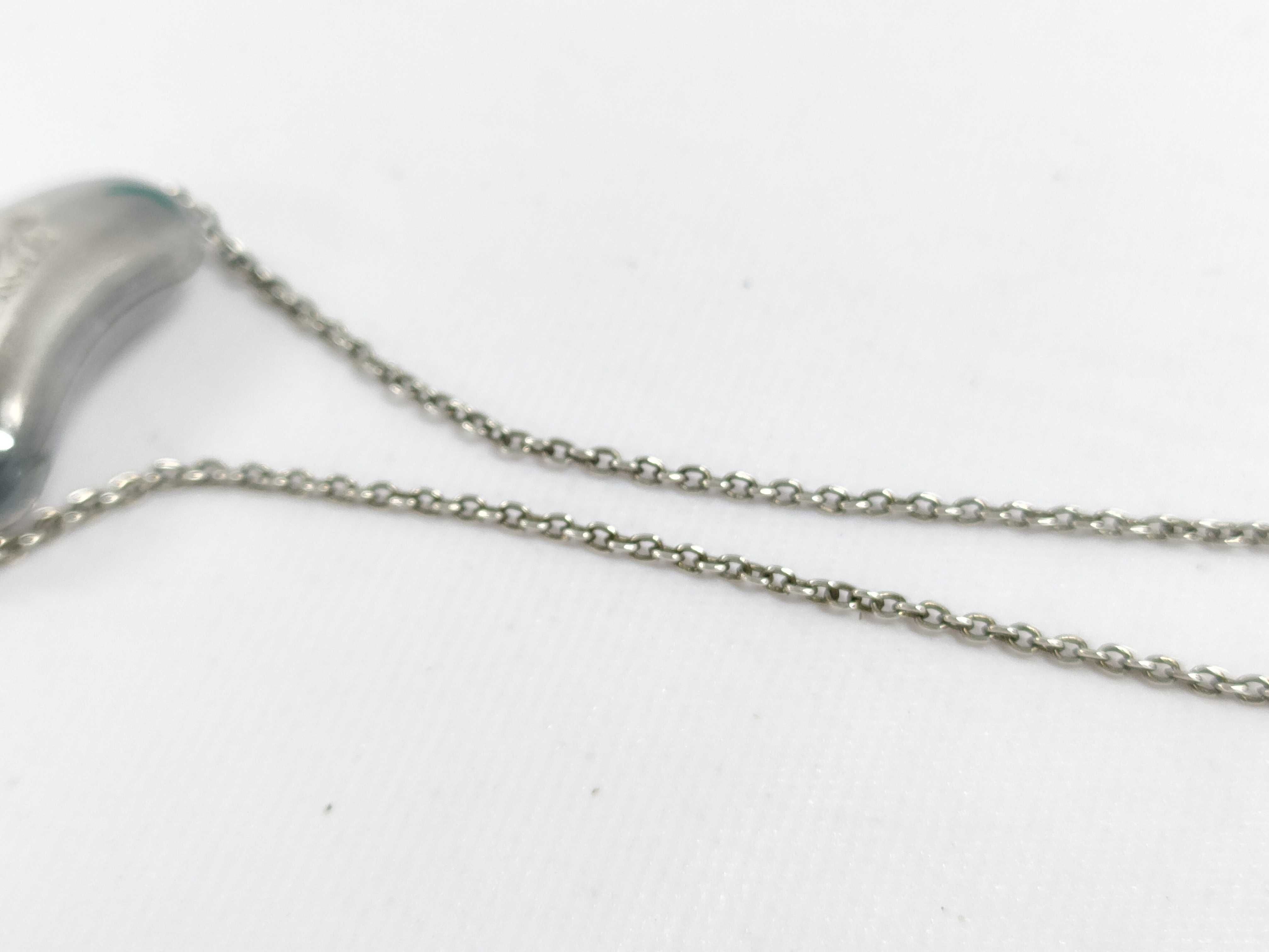 【水曜終了】(10221_0477)Tiffany&Co. ネックレス ビーンズ SV925 7.7g ネックレス