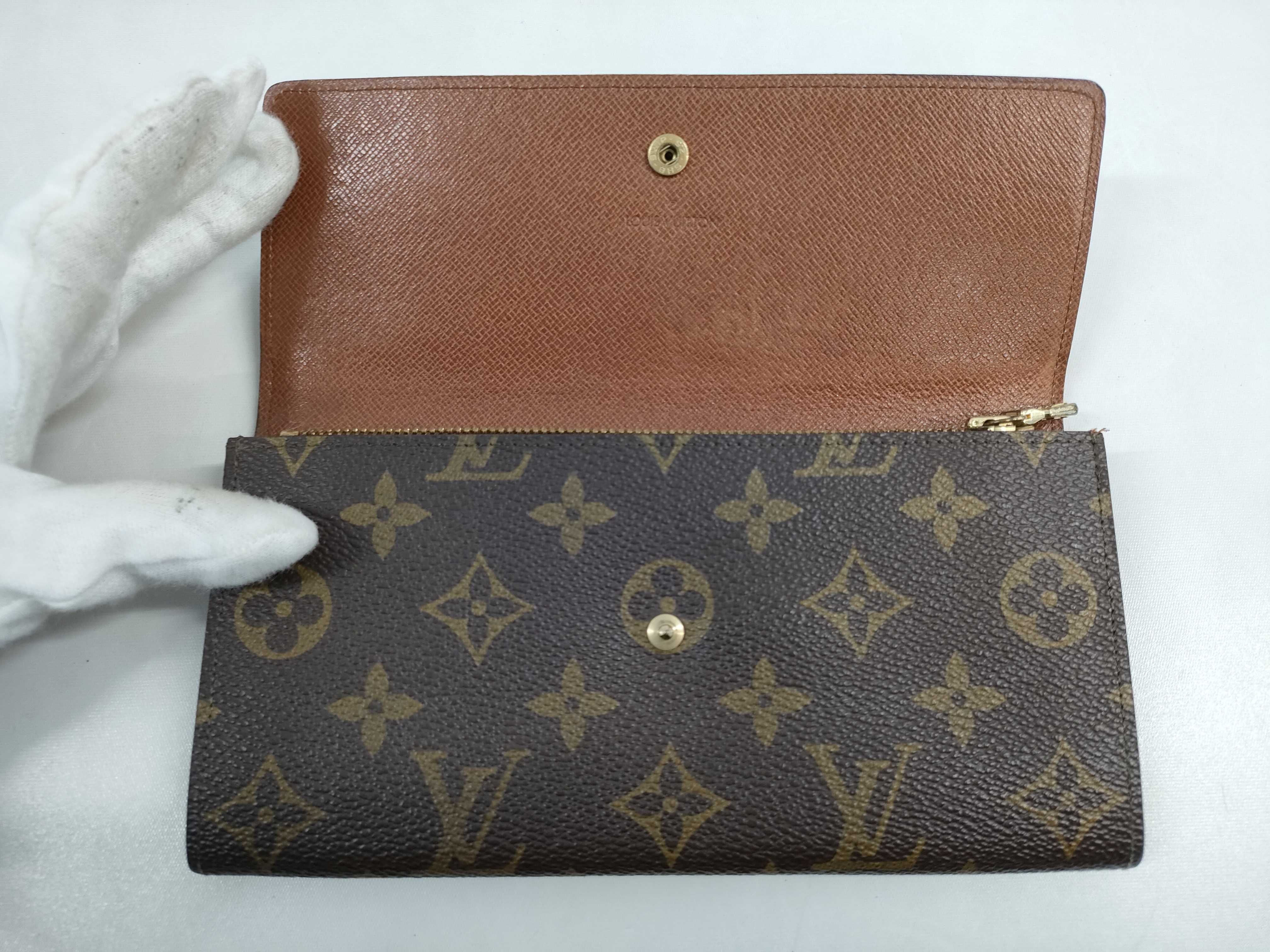 【水曜終了】(10229_0443)LOUIS VUITTON モノグラム ポルトフォイユサラ 長財布 旧型 財布