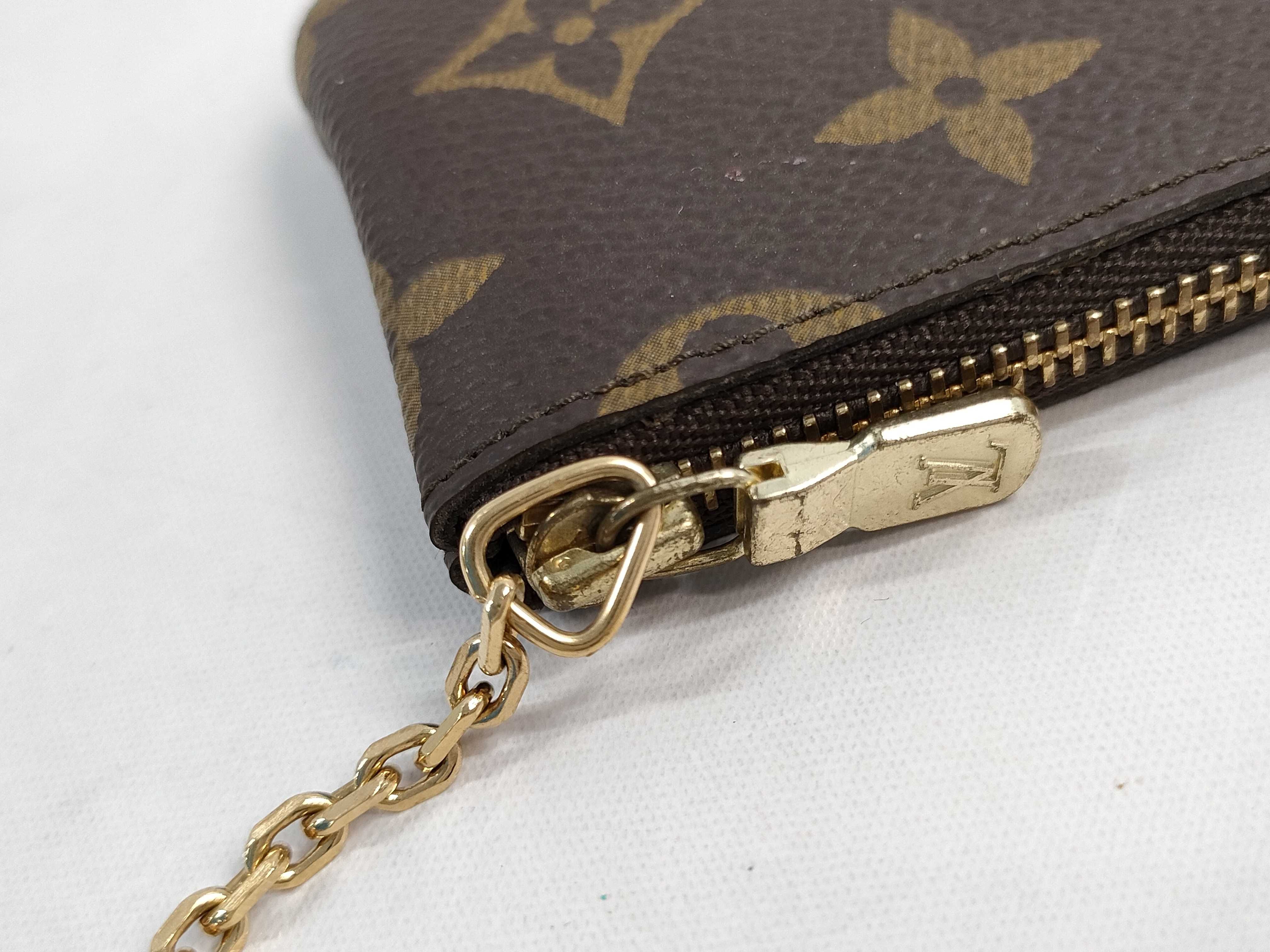 【水曜終了】(10229_0322)LOUIS VUITTON モノグラム ポシェットクレ ケース コインケース