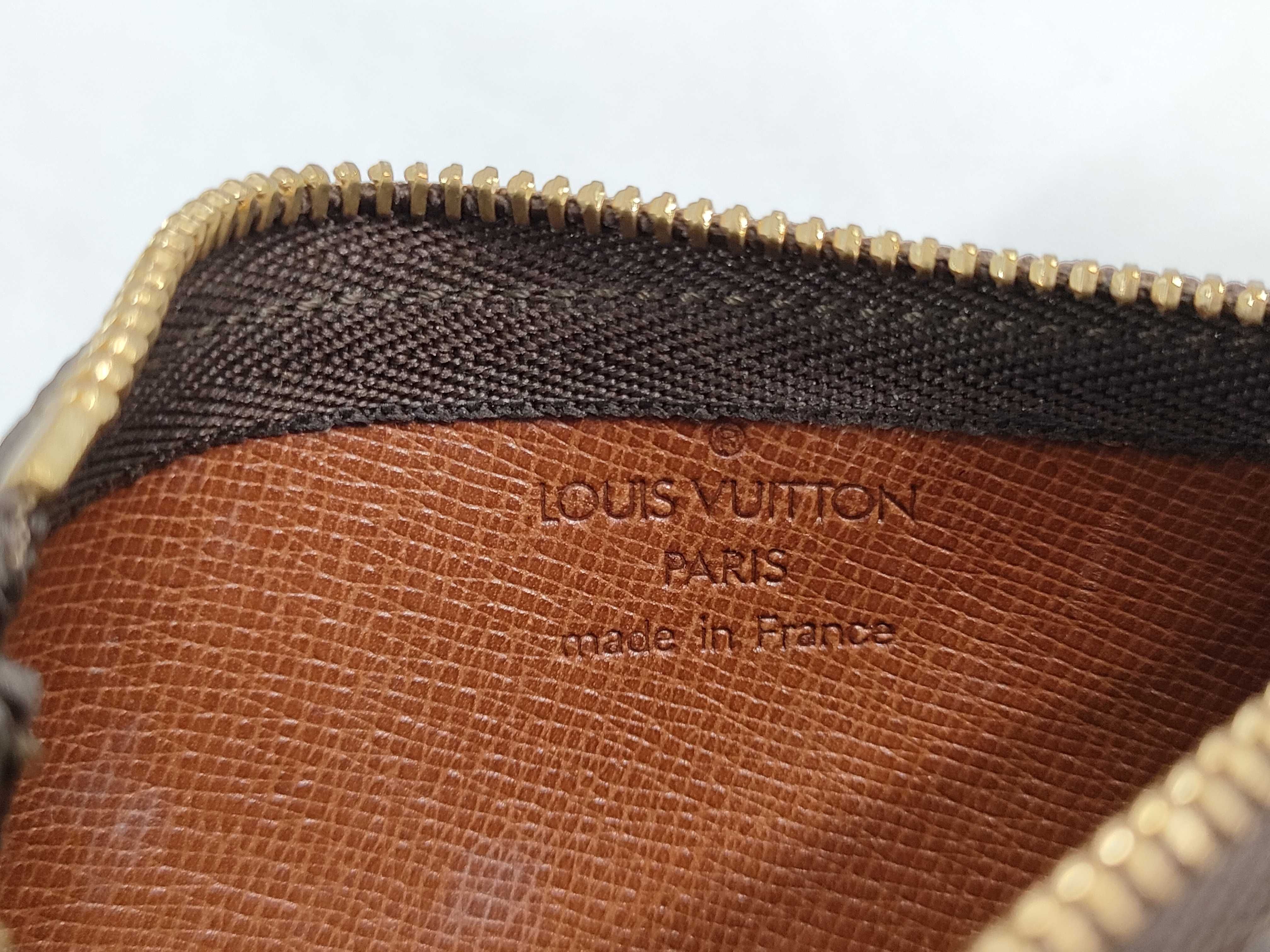 【水曜終了】(10229_0322)LOUIS VUITTON モノグラム ポシェットクレ ケース コインケース