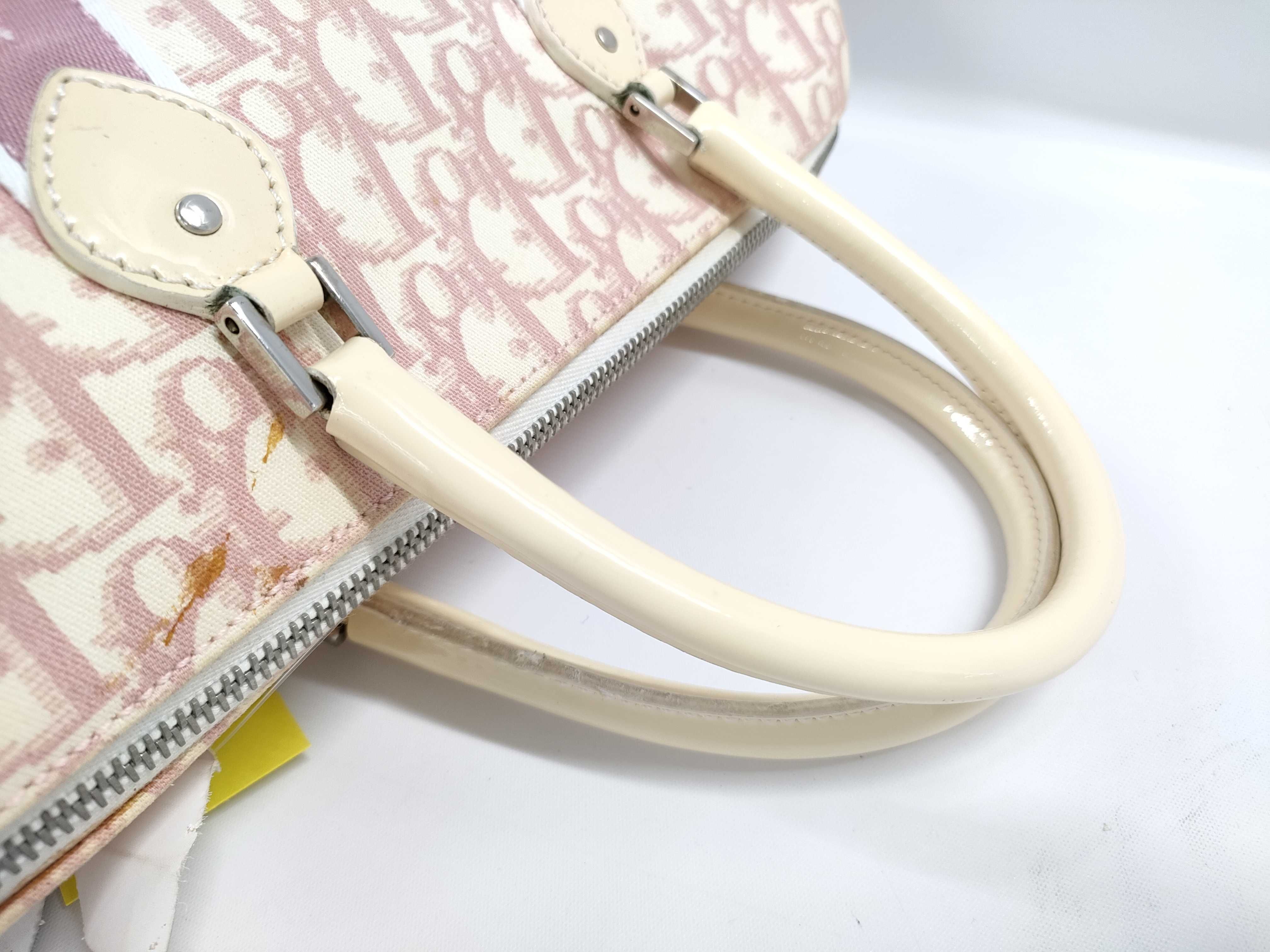 【水曜終了】(10220_0510)Dior トロッター ハンドバッグ