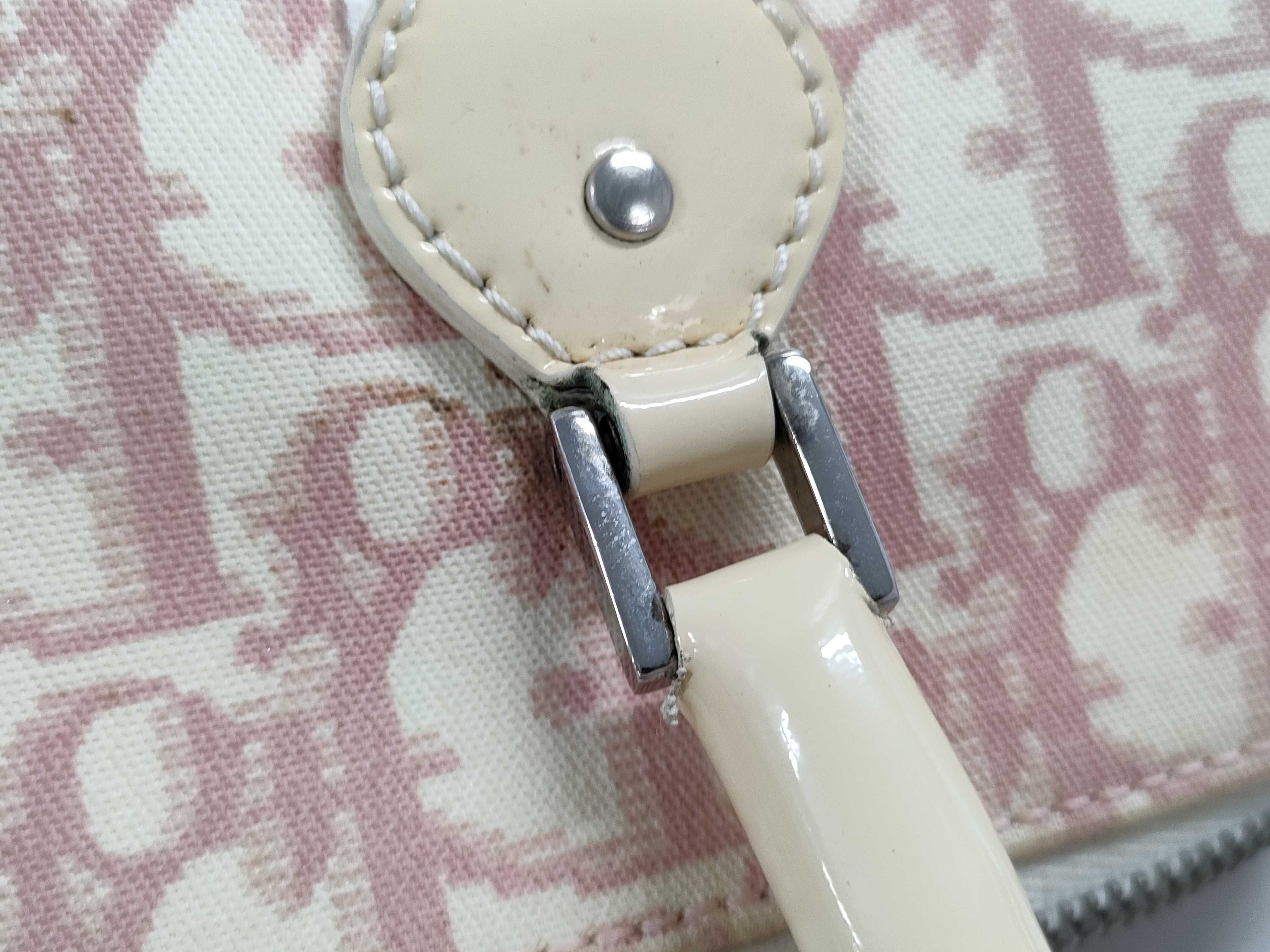 【水曜終了】(10220_0510)Dior トロッター ハンドバッグ