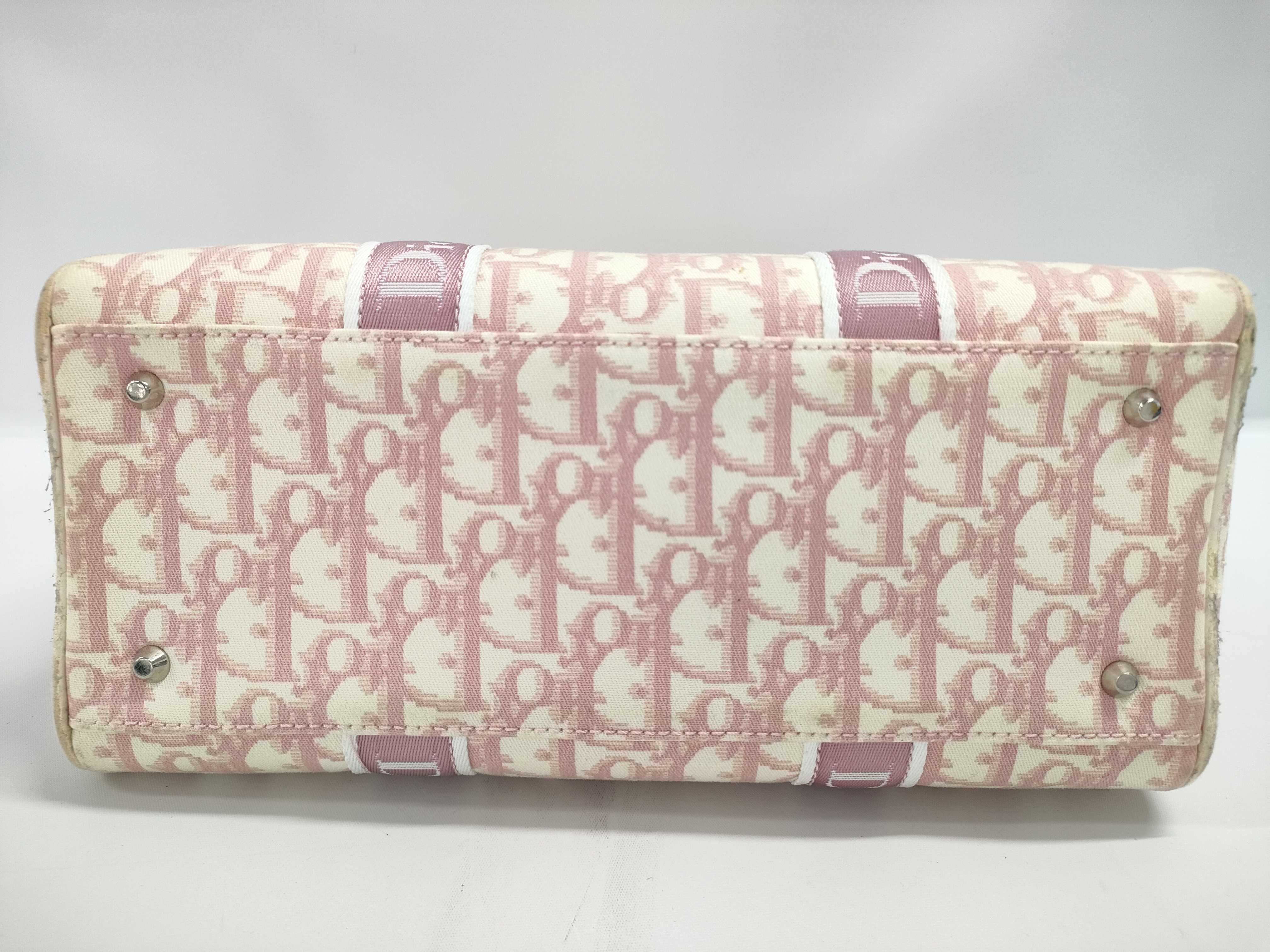 【水曜終了】(10220_0510)Dior トロッター ハンドバッグ