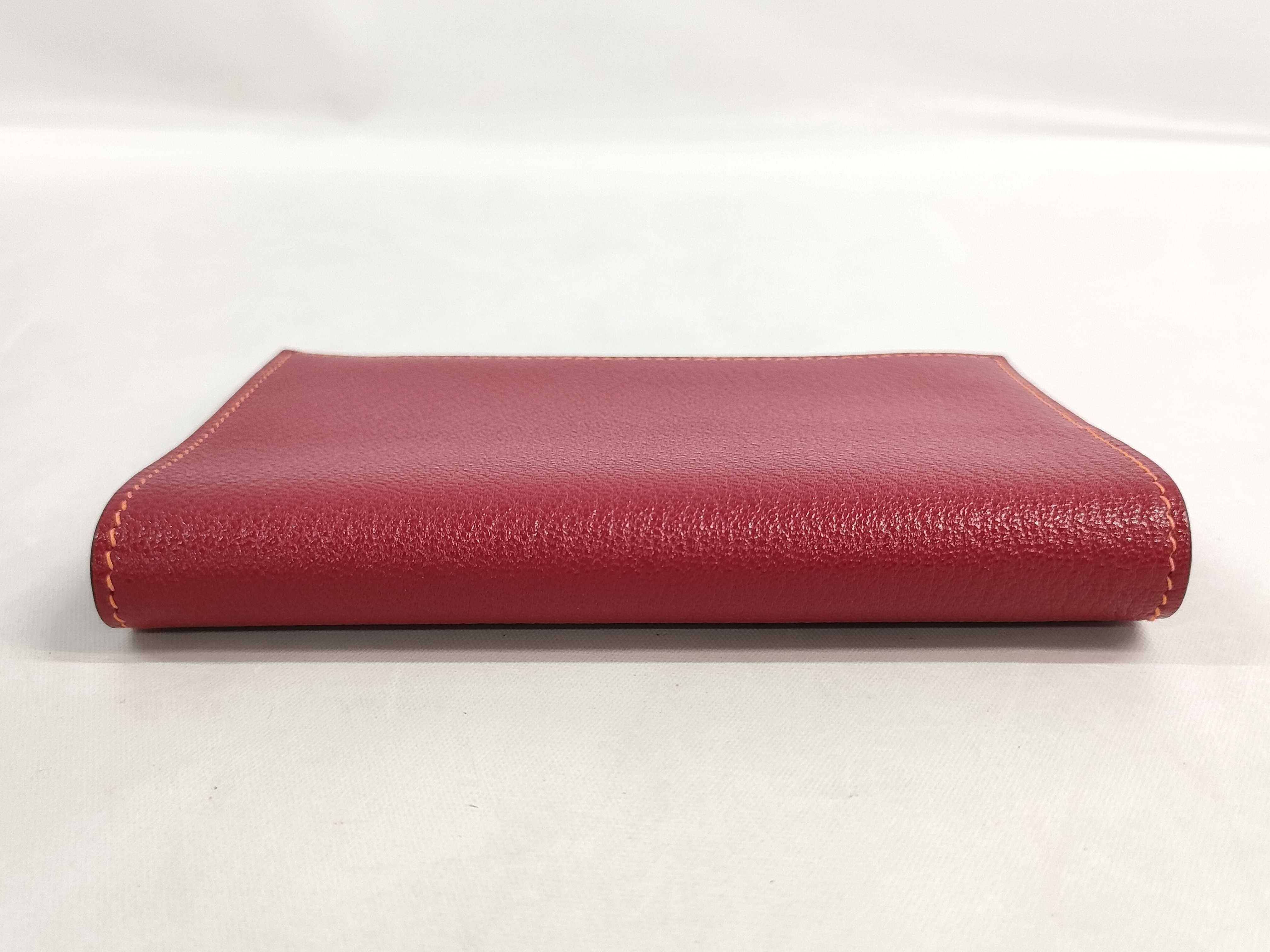 【水曜終了】(10216_0099)HERMES アジェンダ □F バイカラー 手帳カバー