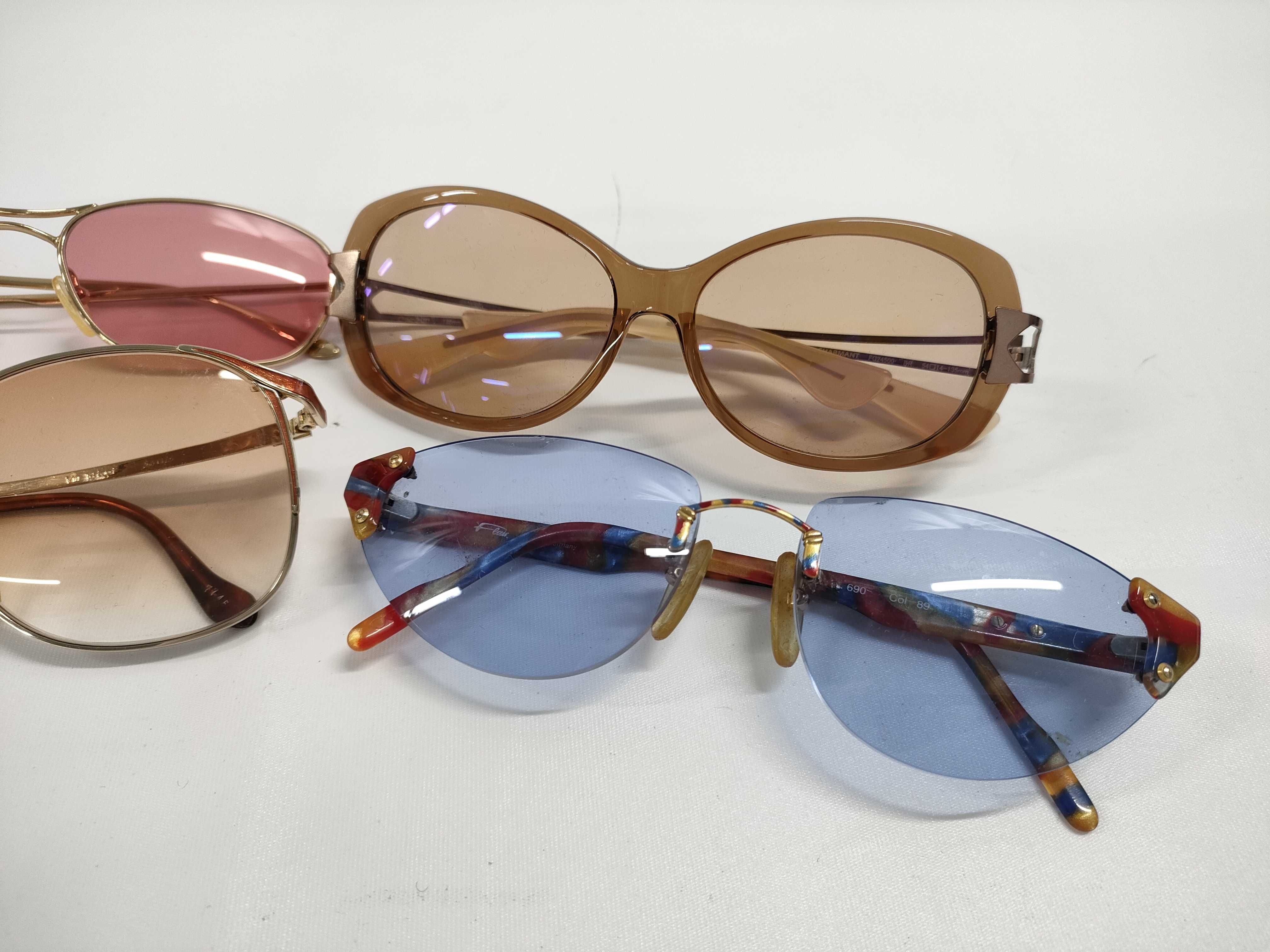【水曜終了】(10223_0147)◆GUCCI イヴサンローラン/チョコサン/フレア 4点 サングラス・メガネ