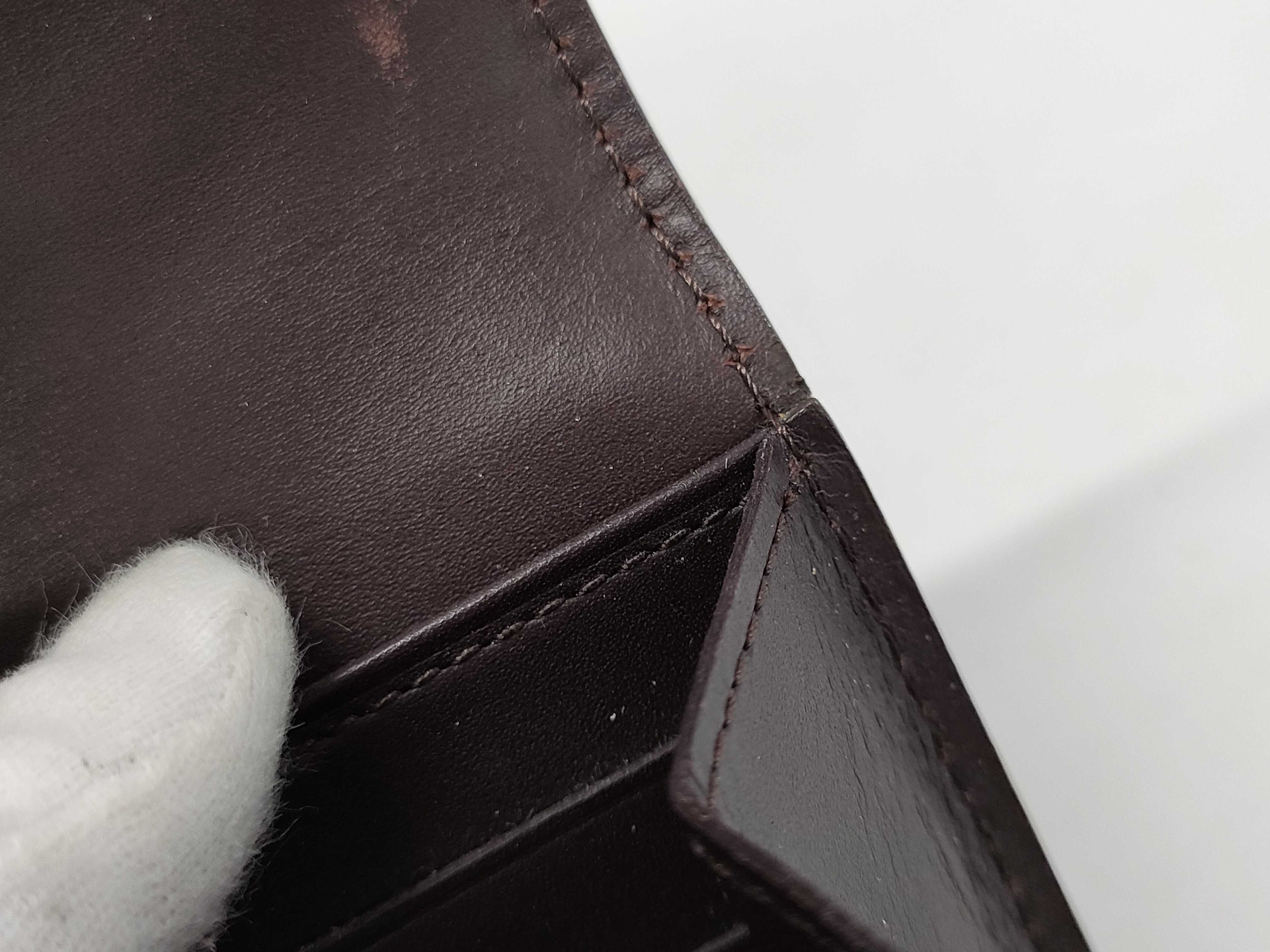 【水曜終了】(10229_0323)LOUIS VUITTON ヴェルニ ポルトフォイユサラ ネーム入り 財布