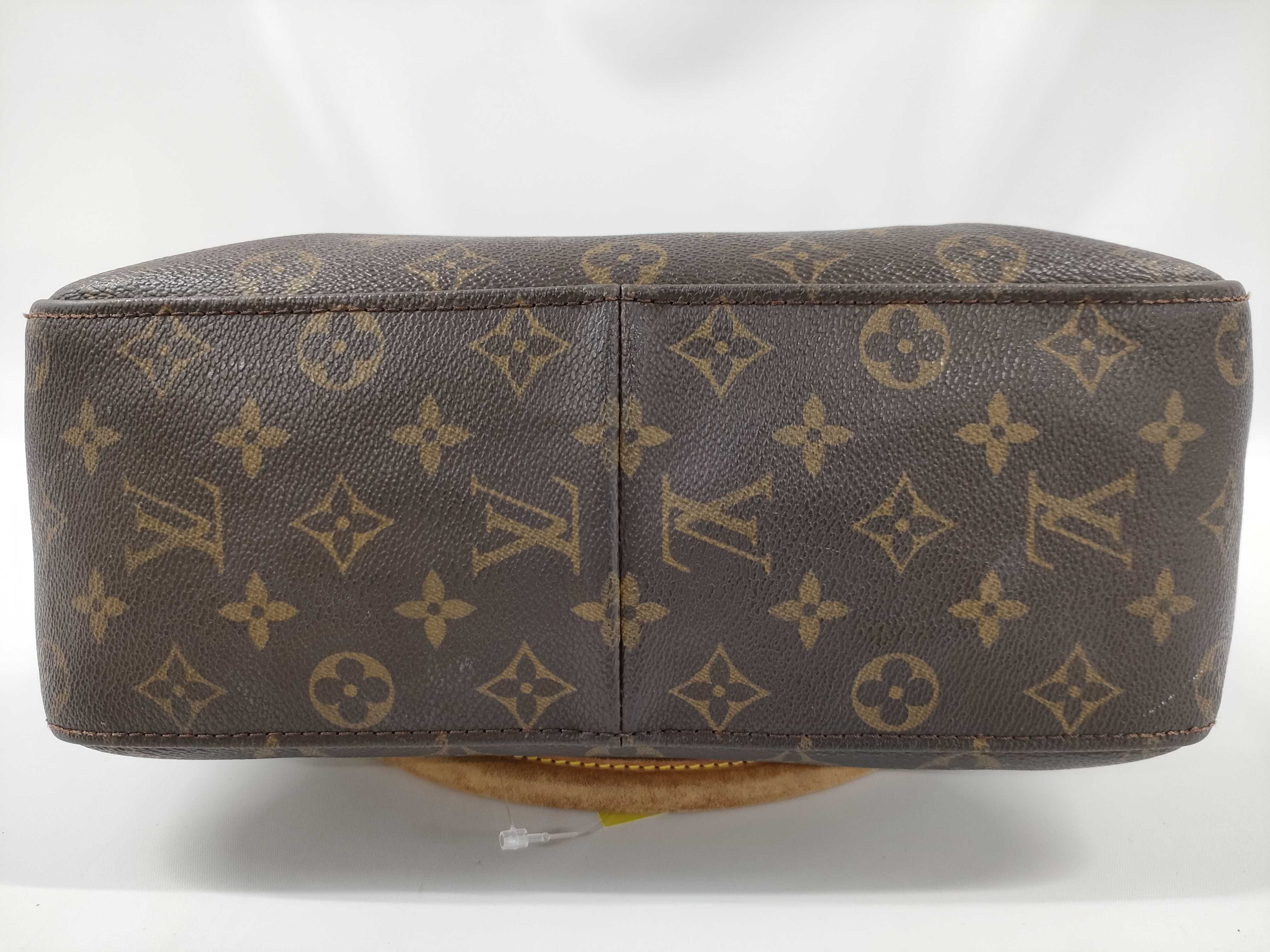 【水曜終了】(10229_0432)LOUIS VUITTON モノグラム M51146 ルーピングMM トートバッグ