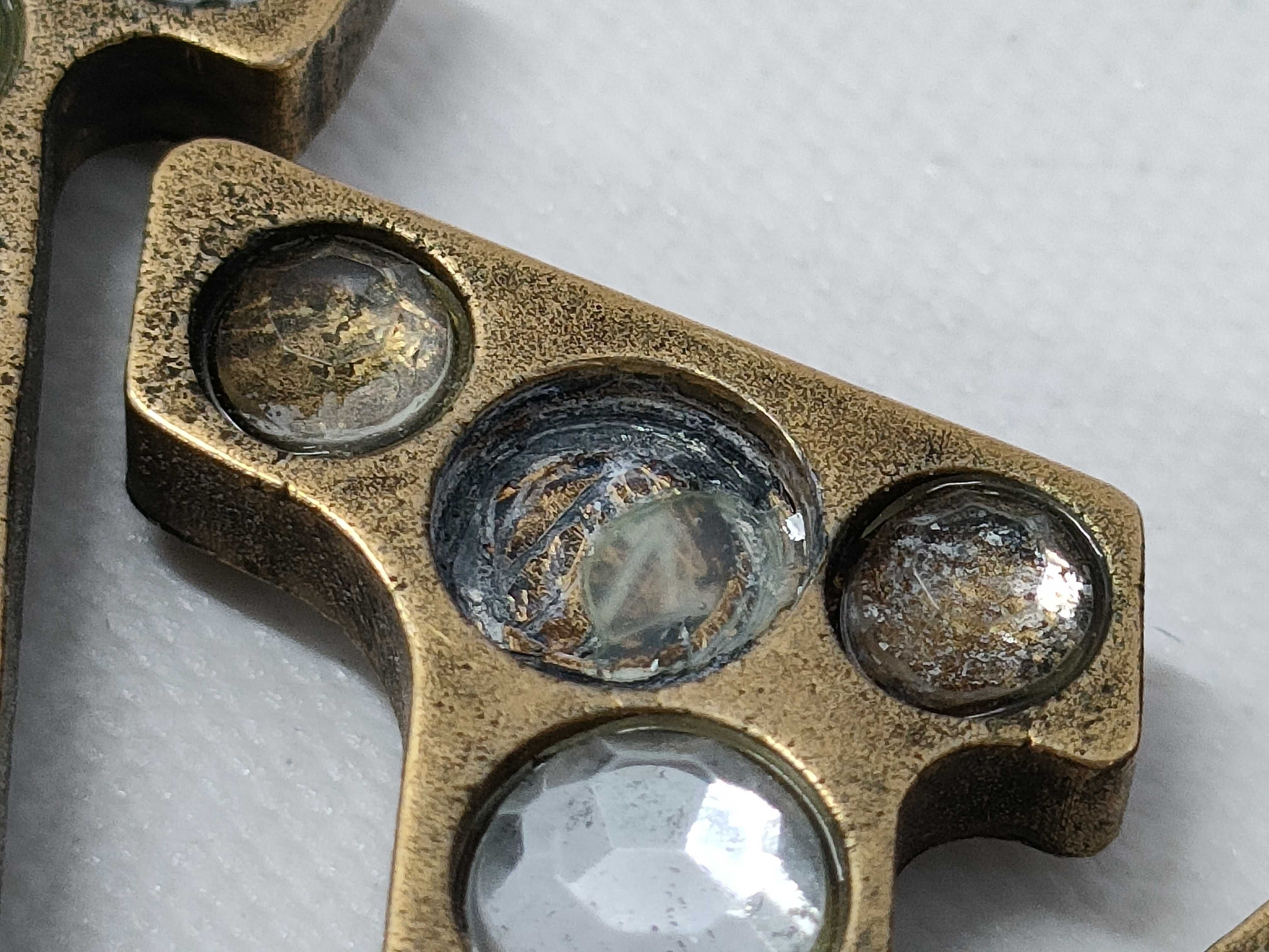 【水曜終了】(10229_0239)LOUIS VUITTON M65724 ビジューサック カリプス チャーム キーリング キーケース・キーホルダー