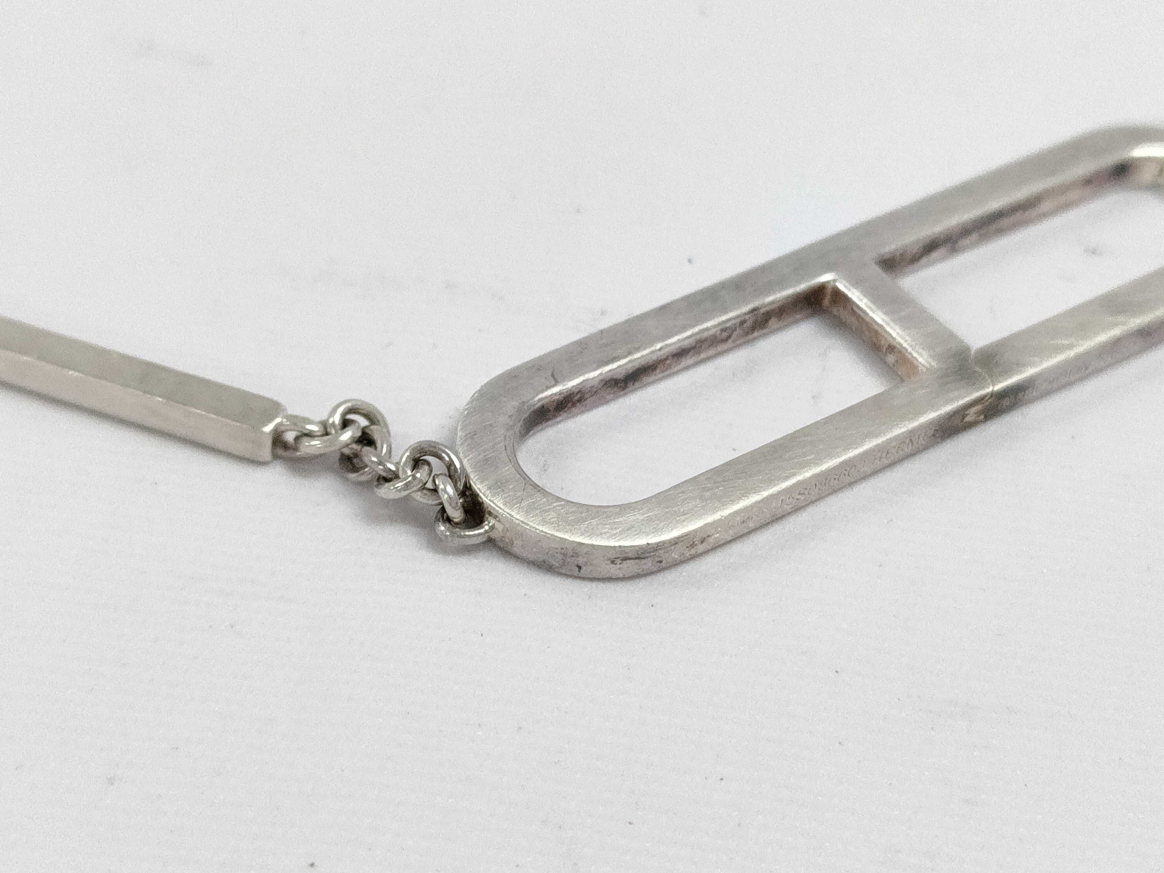 【水曜終了】(10227_0051)HERMES エヴァーシェーヌダンクル ピアス Ag925 ピアス