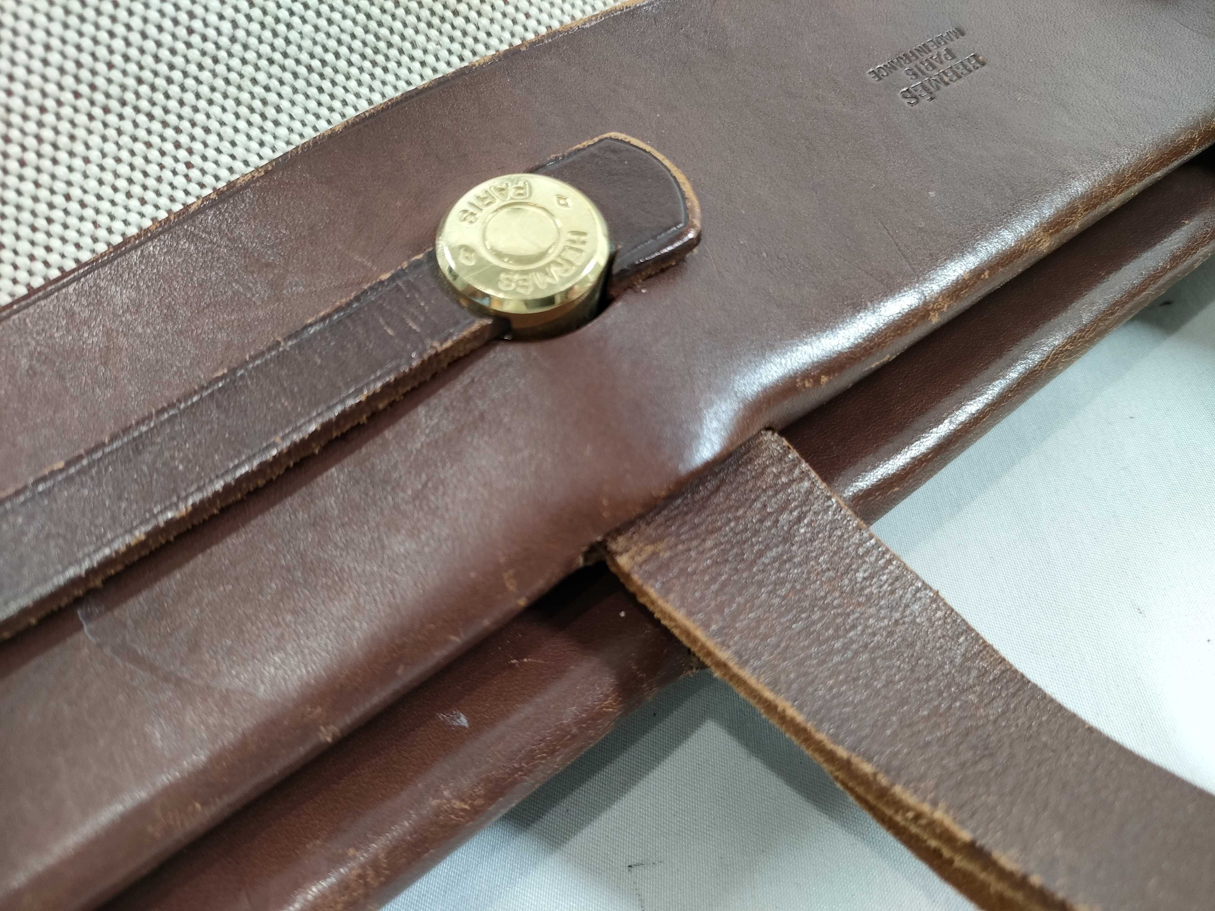 【水曜終了】(10227_0056)HERMES エールバッグ カバス 替えバック付き ハンドバッグ