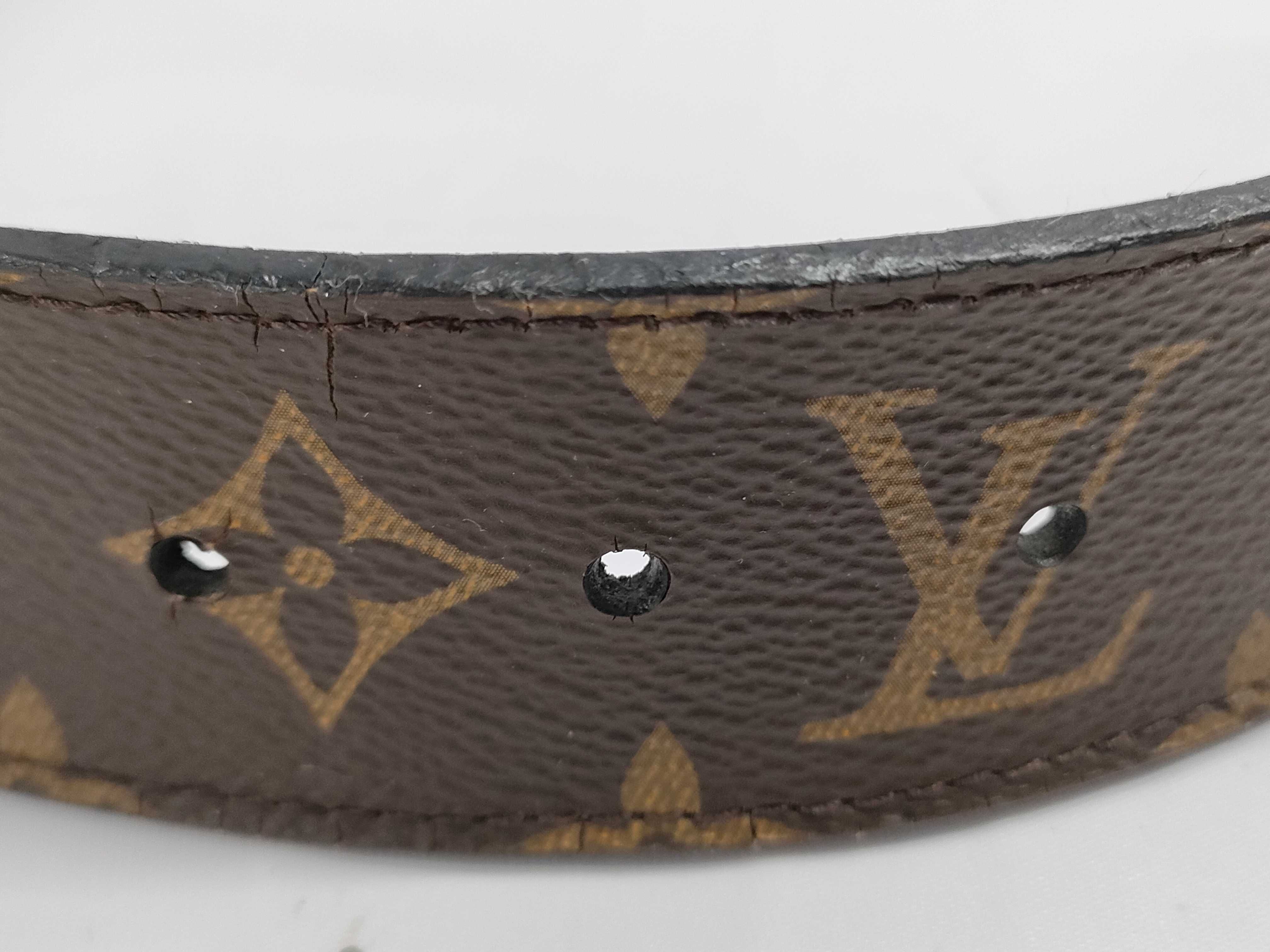 【水曜終了】(10229_0444)LOUIS VUITTON サンチュール・LV イニシャル 40MM リバーシブル ベルト