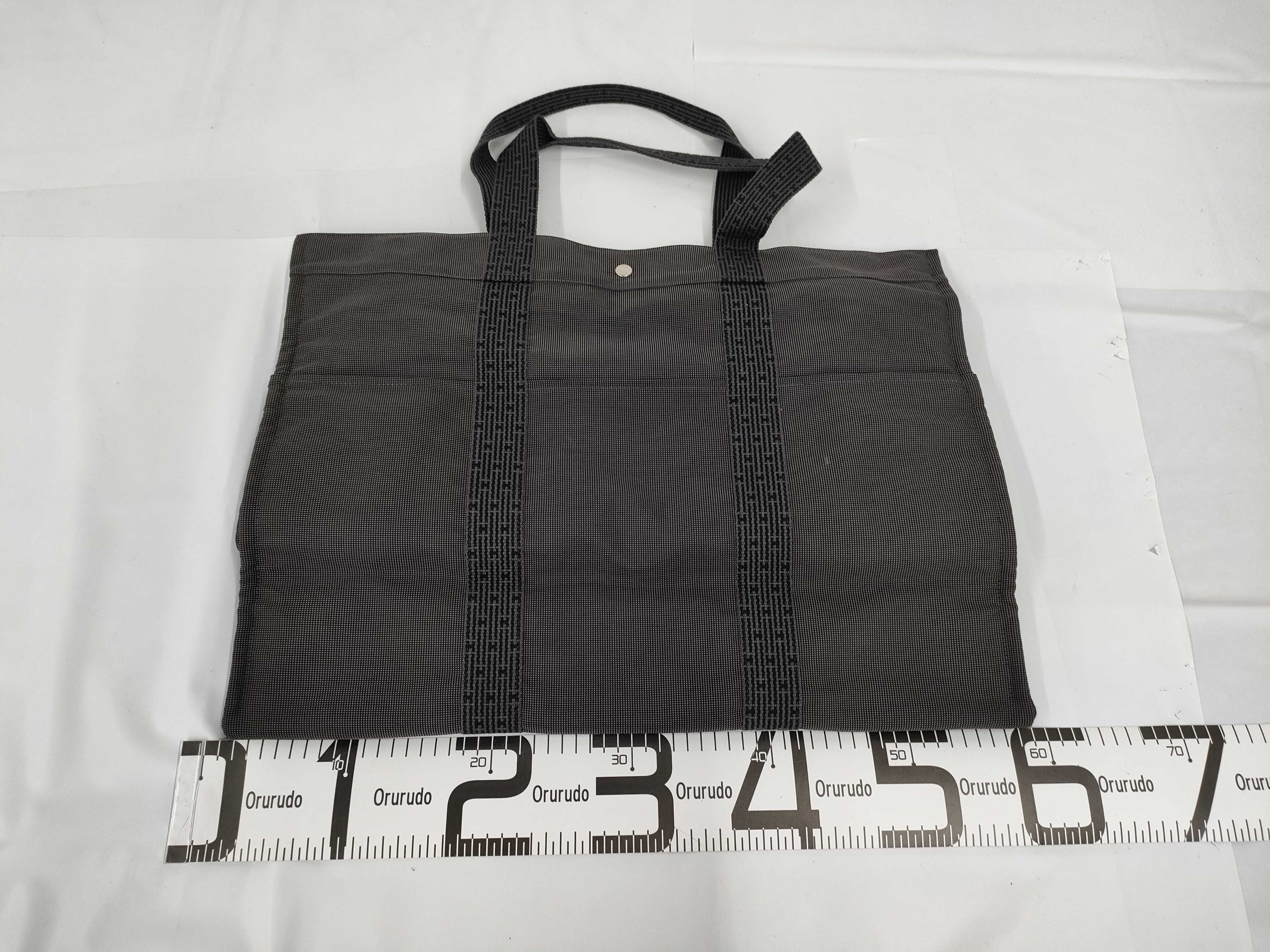 【水曜終了】(10227_0047)HERMES エールラインTGM トートバッグ
