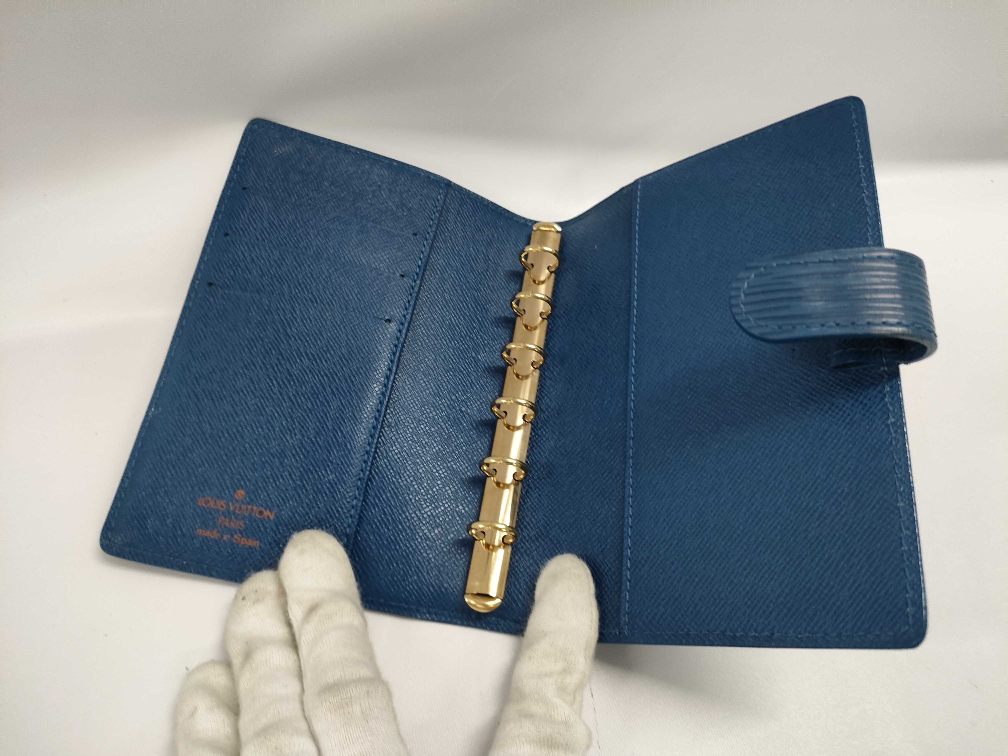 【水曜終了】(10229_0326)LOUIS VUITTON エピ アジェンダ PM 手帳カバー