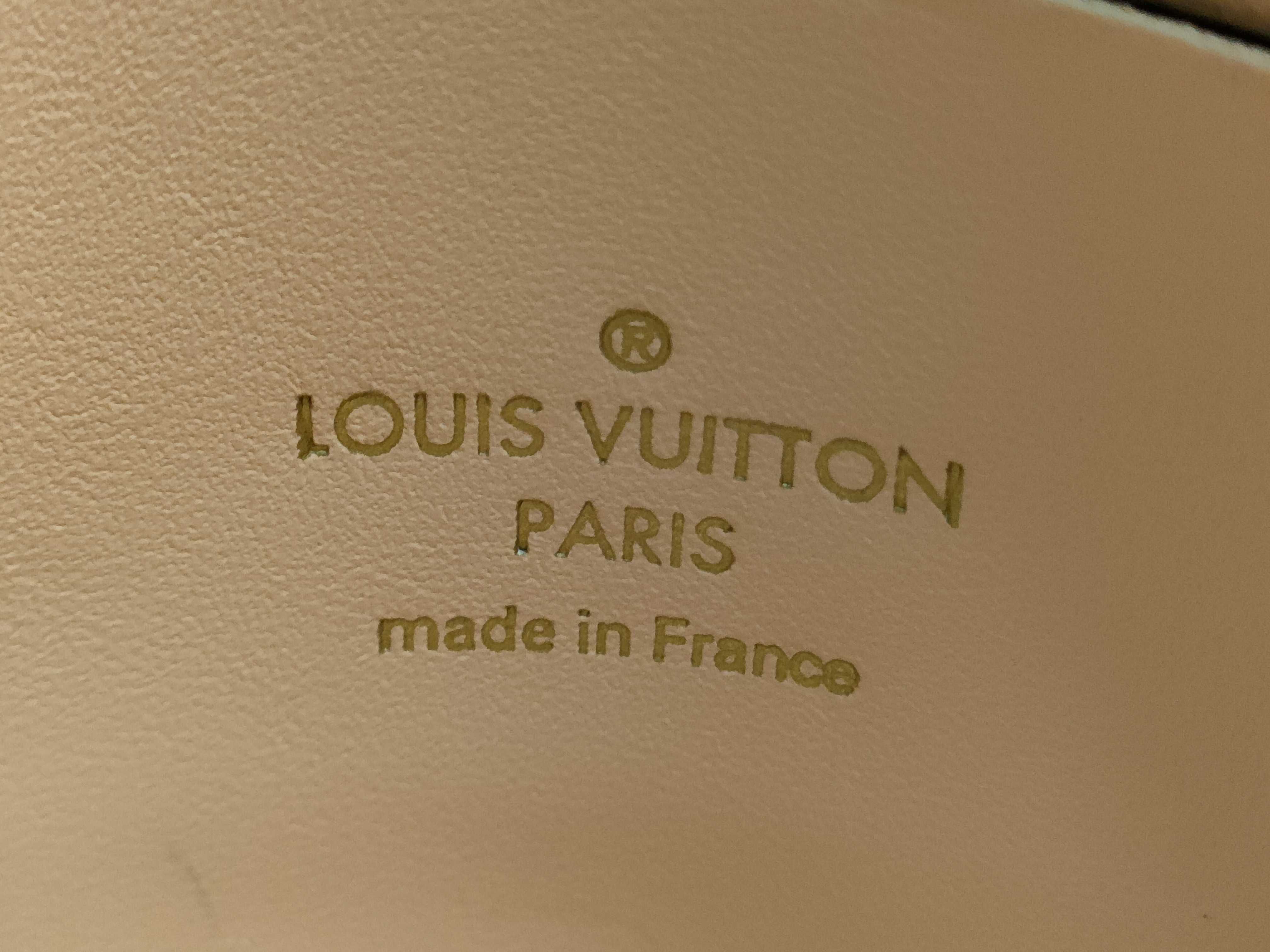 【水曜終了】(10218_0110)LOUIS VUITTON ダミエ ポシェットドゥーブル ポーチ