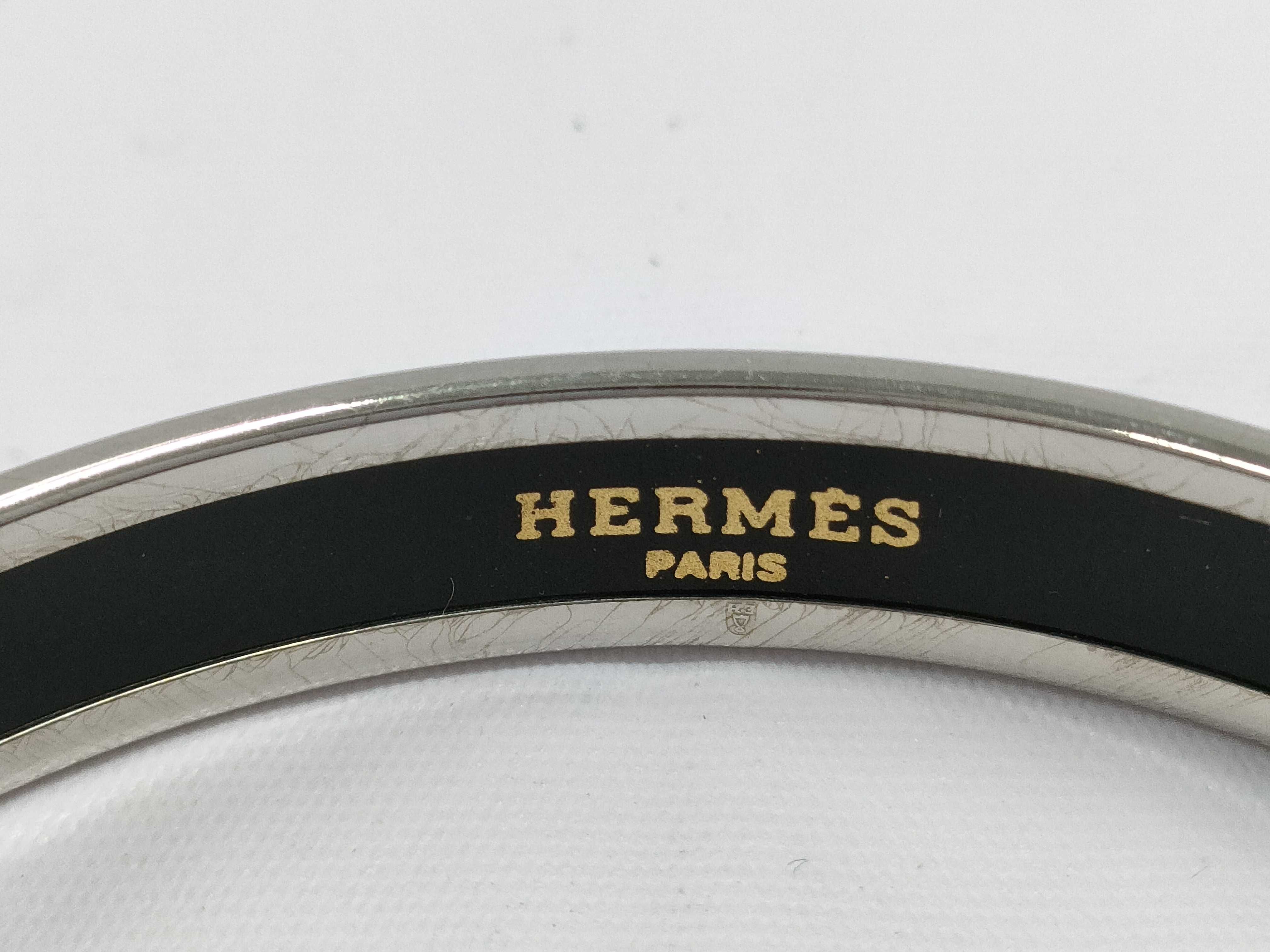 【水曜終了】(10216_0097)HERMES エマイユ バングル ブレスレット・バングル