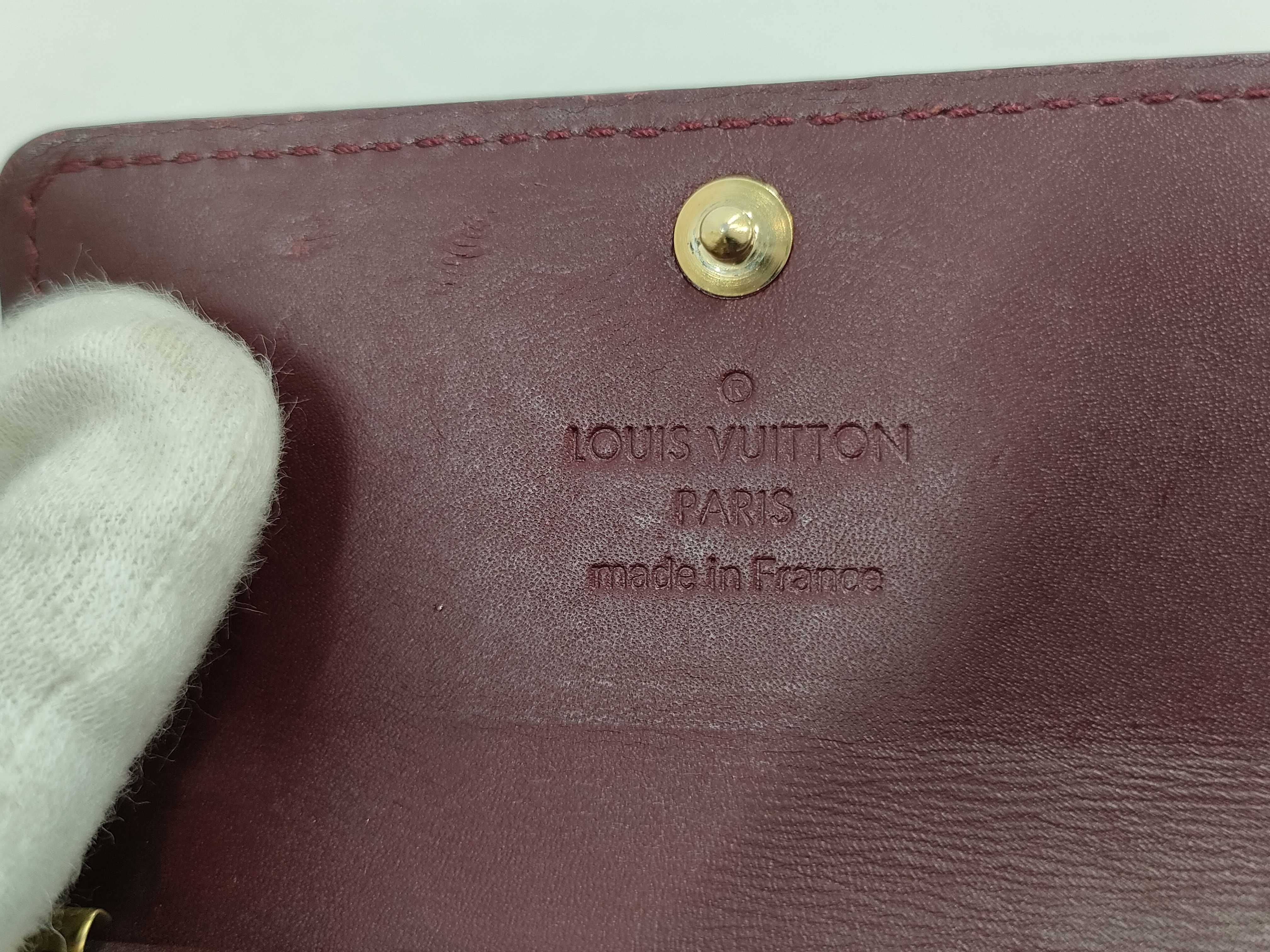 【水曜終了】(10223_0084)LOUIS VUITTON エピ ヴェルニ 4連 キーケース キーケース・キーホルダー