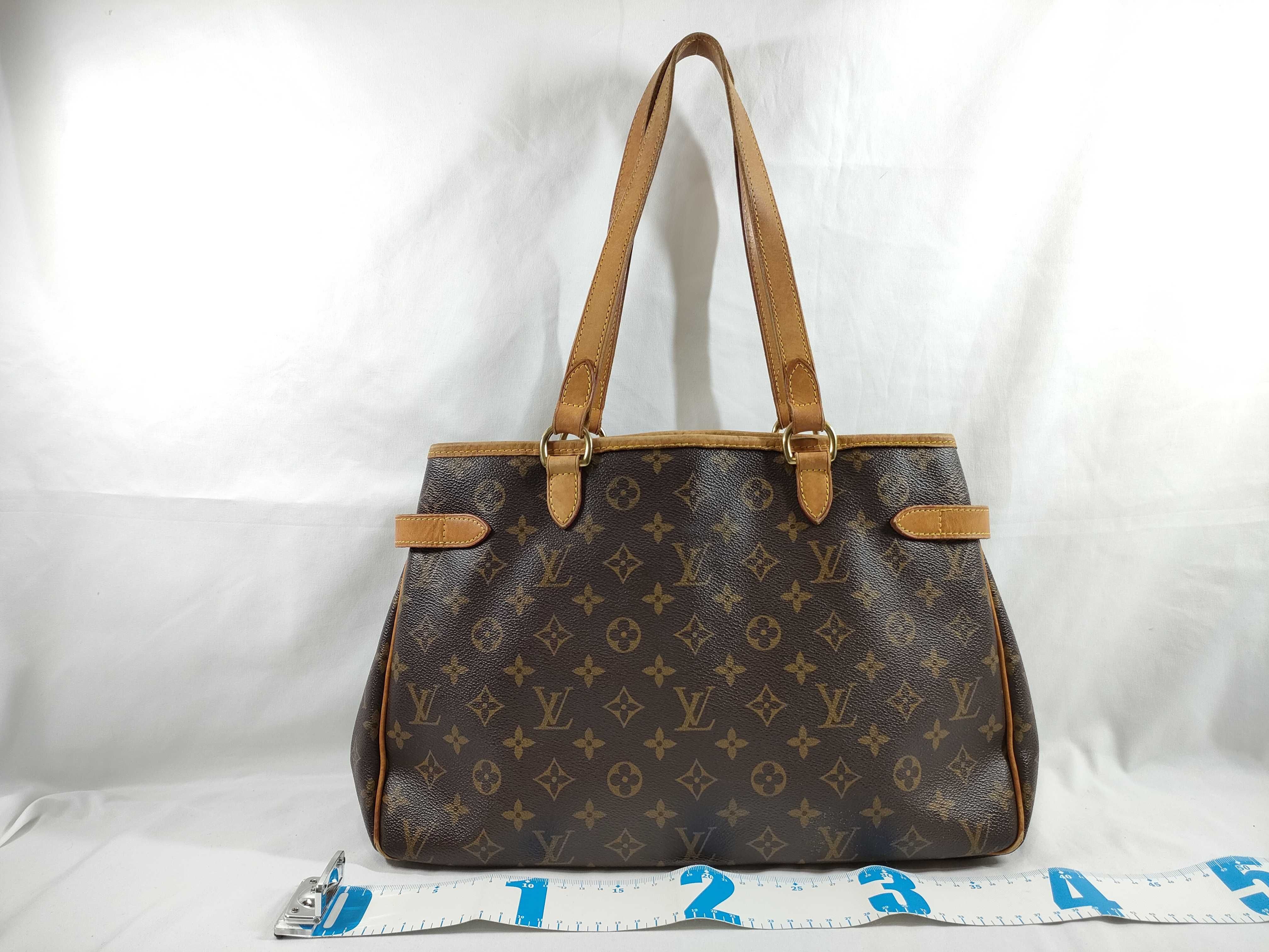 【水曜終了】(10229_0186)LOUIS VUITTON モノグラム バティニョール・オリゾンタル M51154 ハンドバッグ
