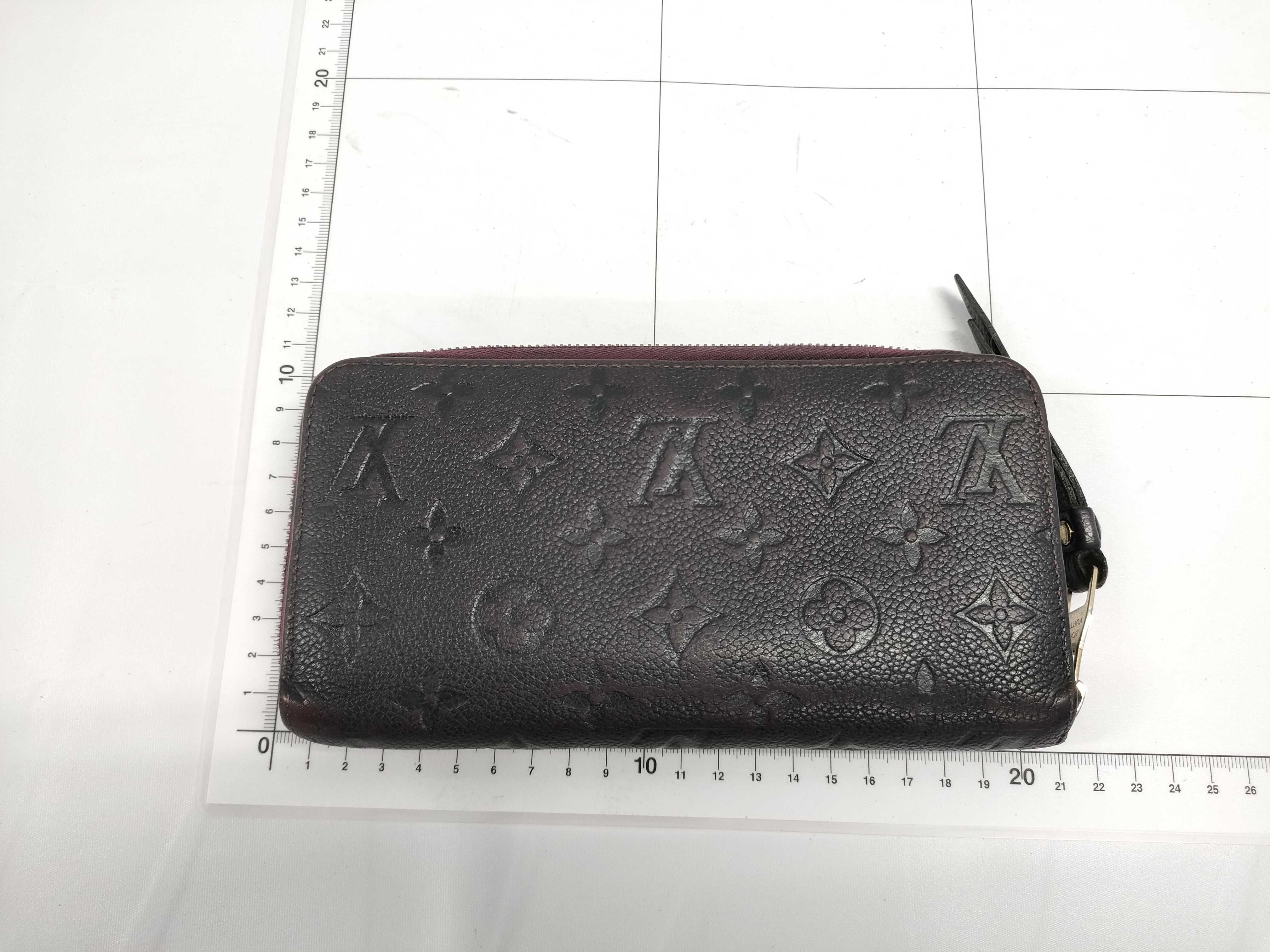 【水曜終了】(10229_0327)LOUIS VUITTON モノグラム アンプラント/ジッピー 財布