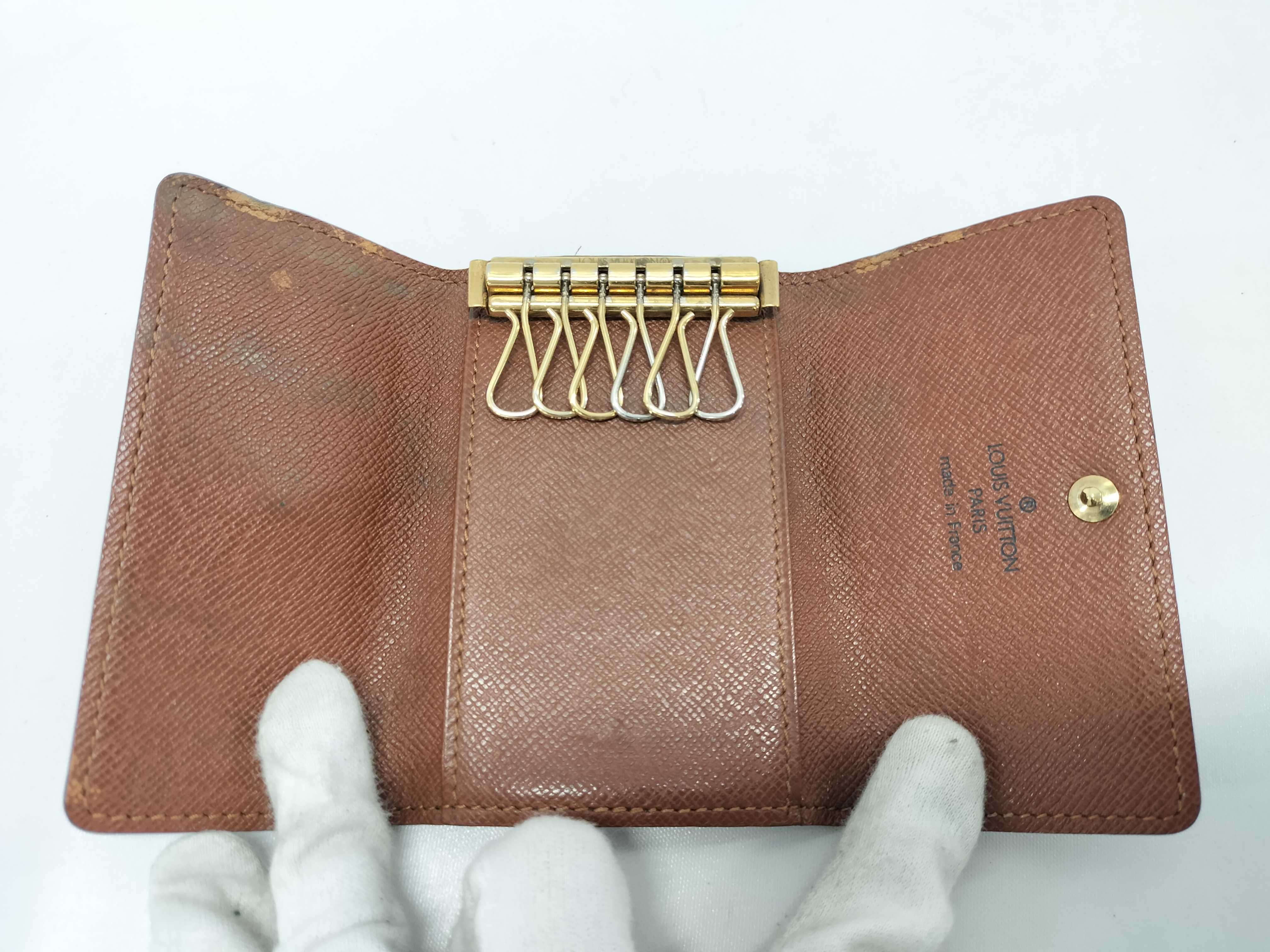 【水曜終了】(10229_0240)LOUIS VUITTON モノグラム ミルティクレ 6連 キーケース キーケース・キーホルダー
