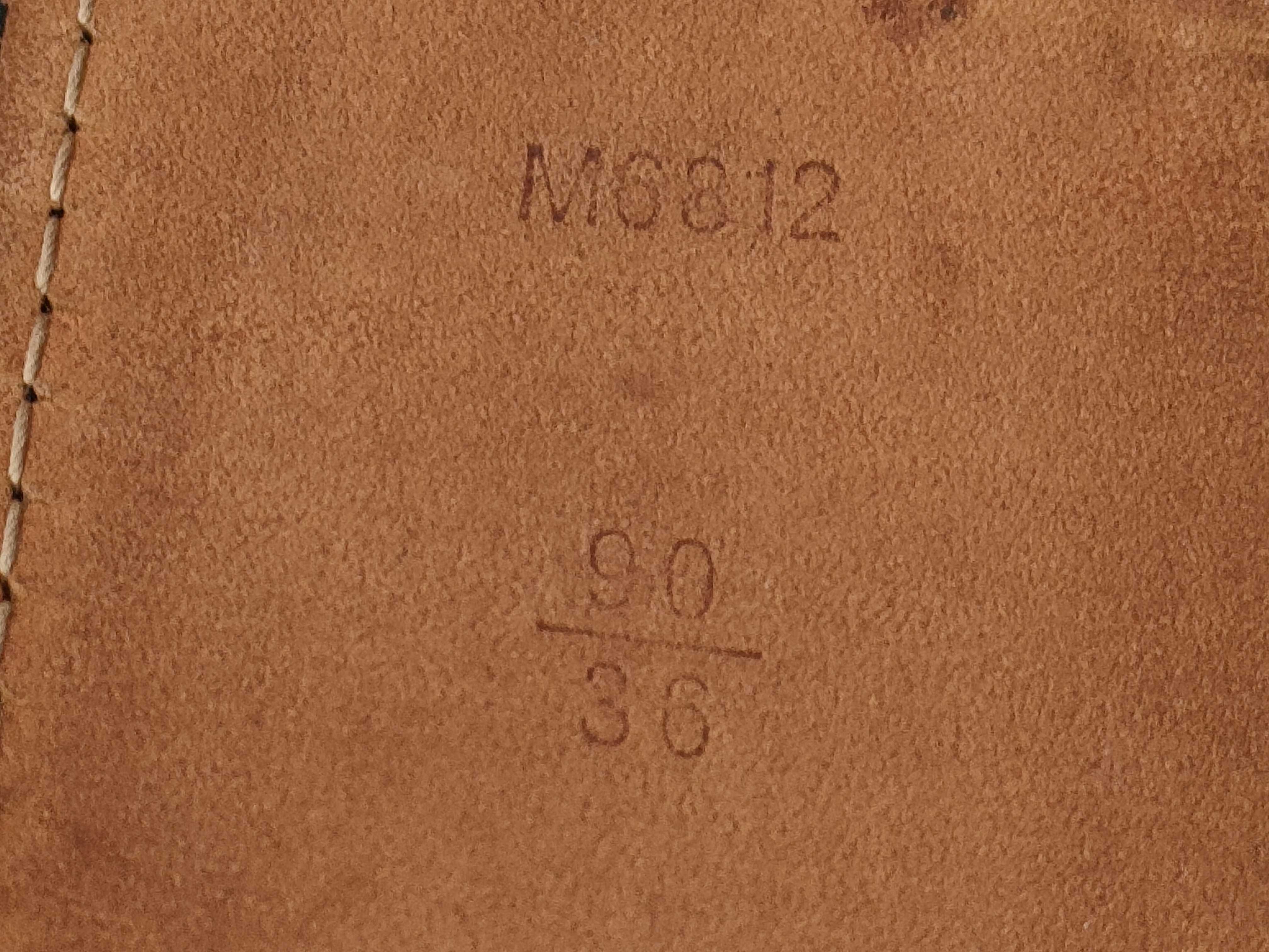 【水曜終了】(10229_0241)LOUIS VUITTON サンチュール M6812 ベルト