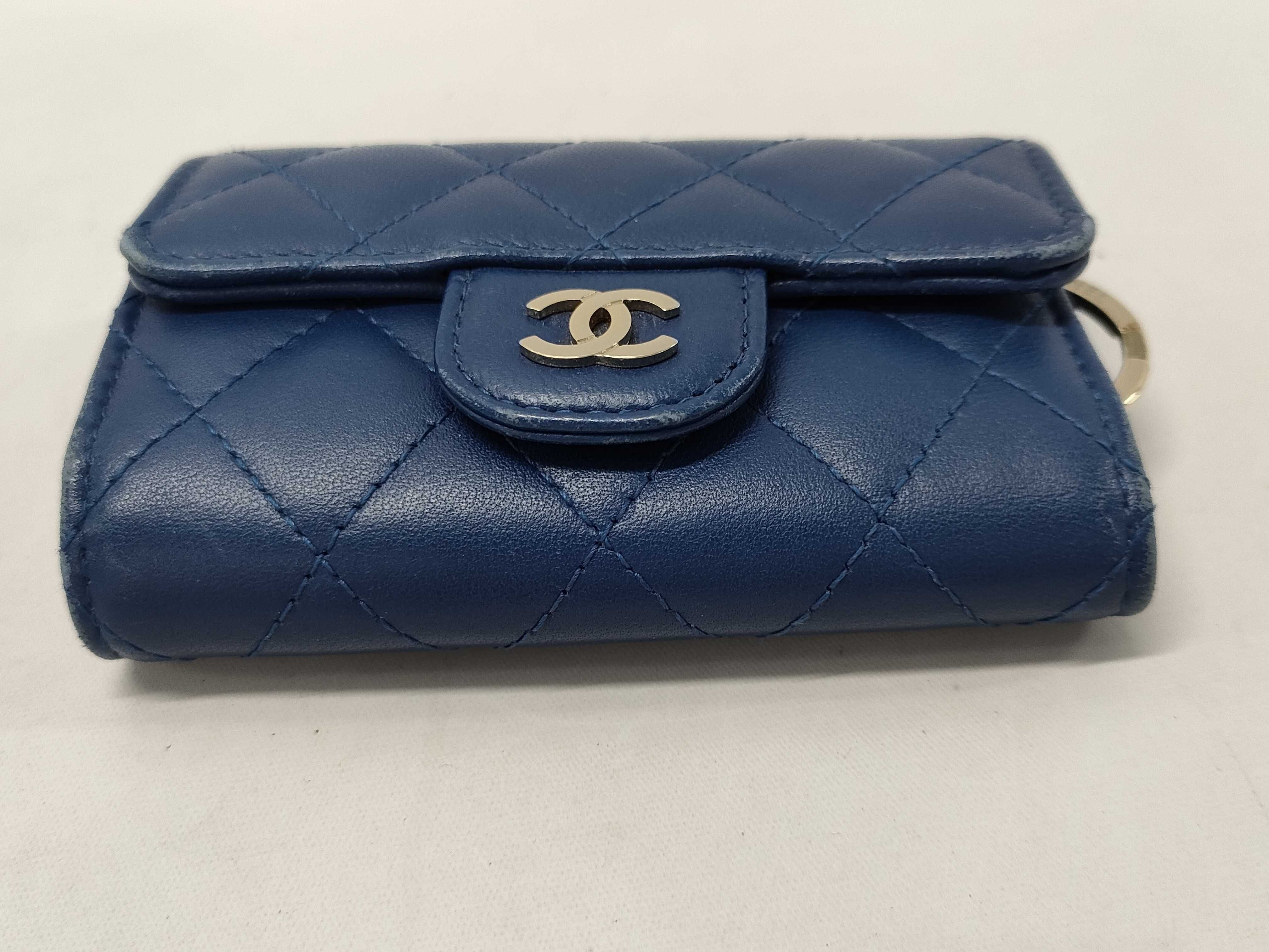 【水曜終了】(10228_0103)CHANEL ラムスキン マトラッセ キーケース キーケース・キーホルダー