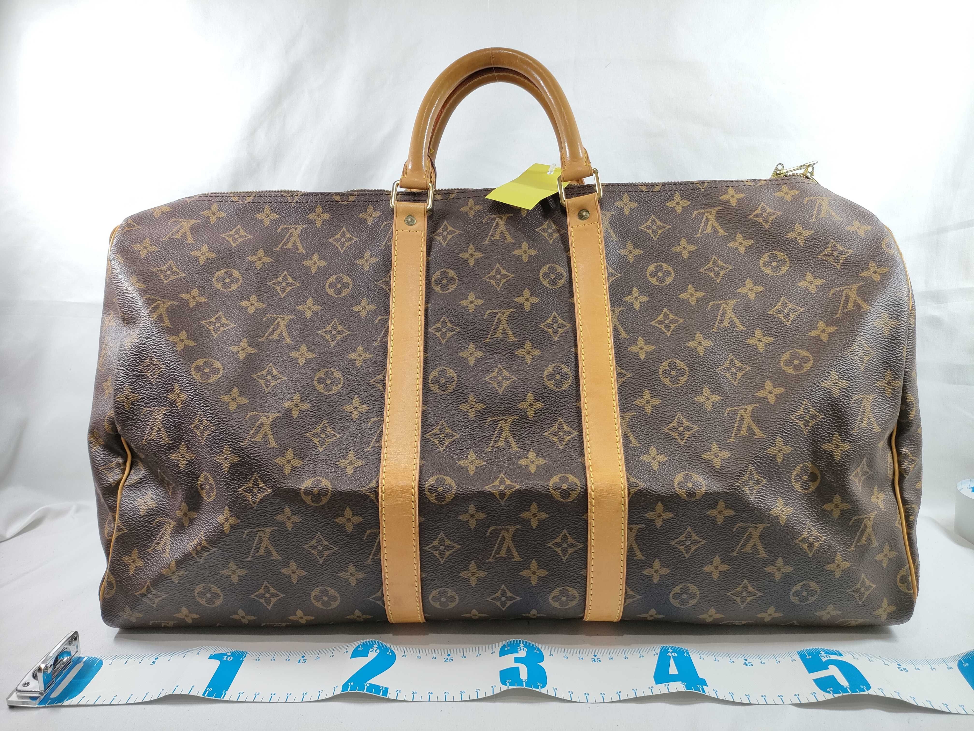 【水曜終了】(10229_0190)LOUIS VUITTON モノグラム M41424 キーポル55 ボストンバッグ