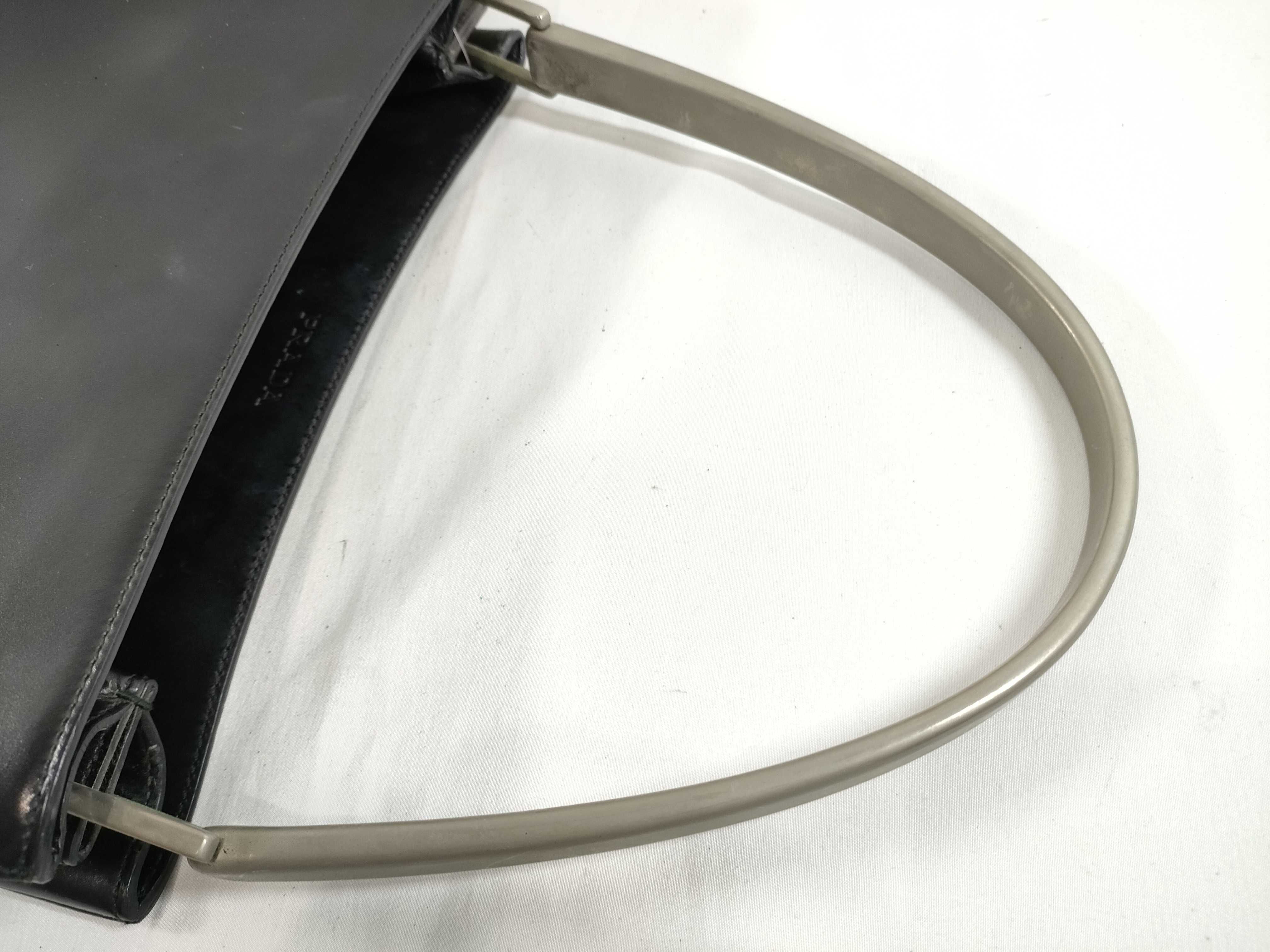 【水曜終了】(10230_0256)PRADA メタル ハンド バッグ ハンドバッグ