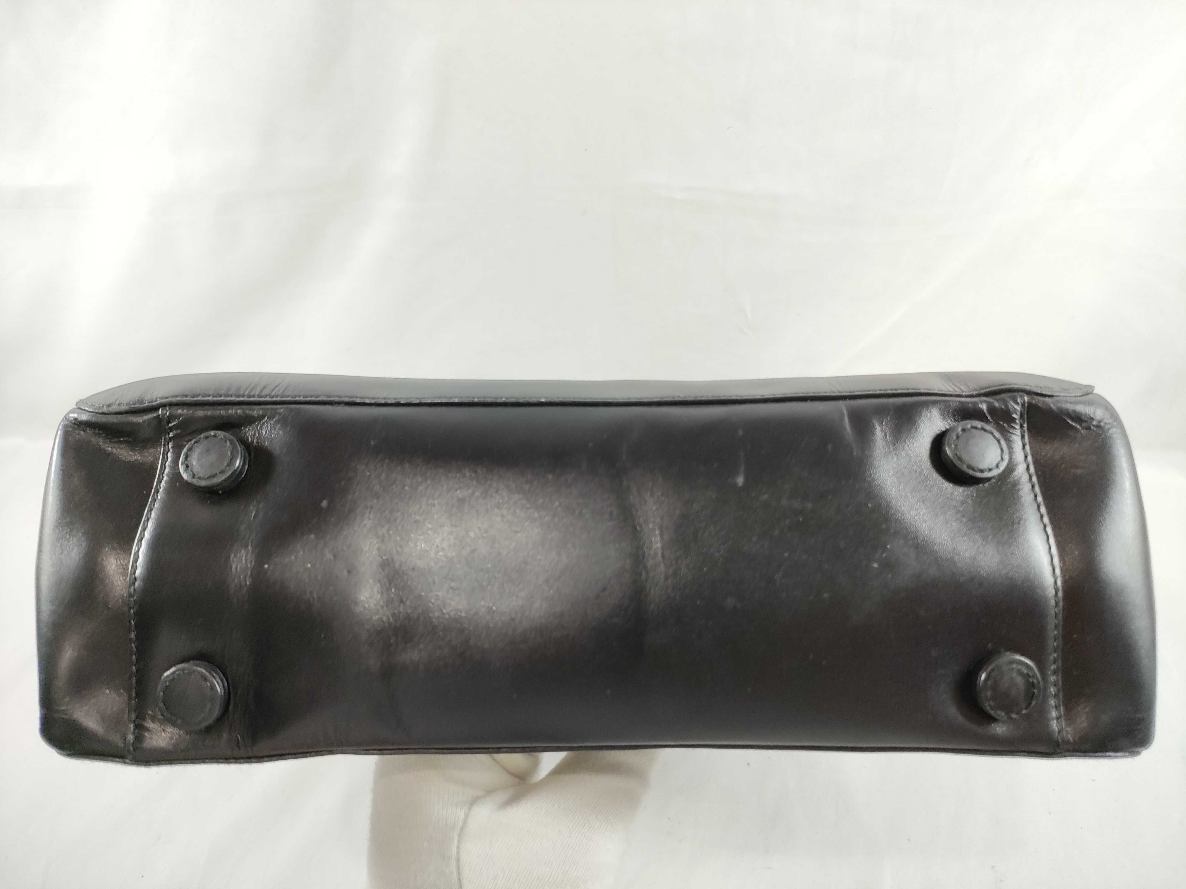 【水曜終了】(10230_0256)PRADA メタル ハンド バッグ ハンドバッグ
