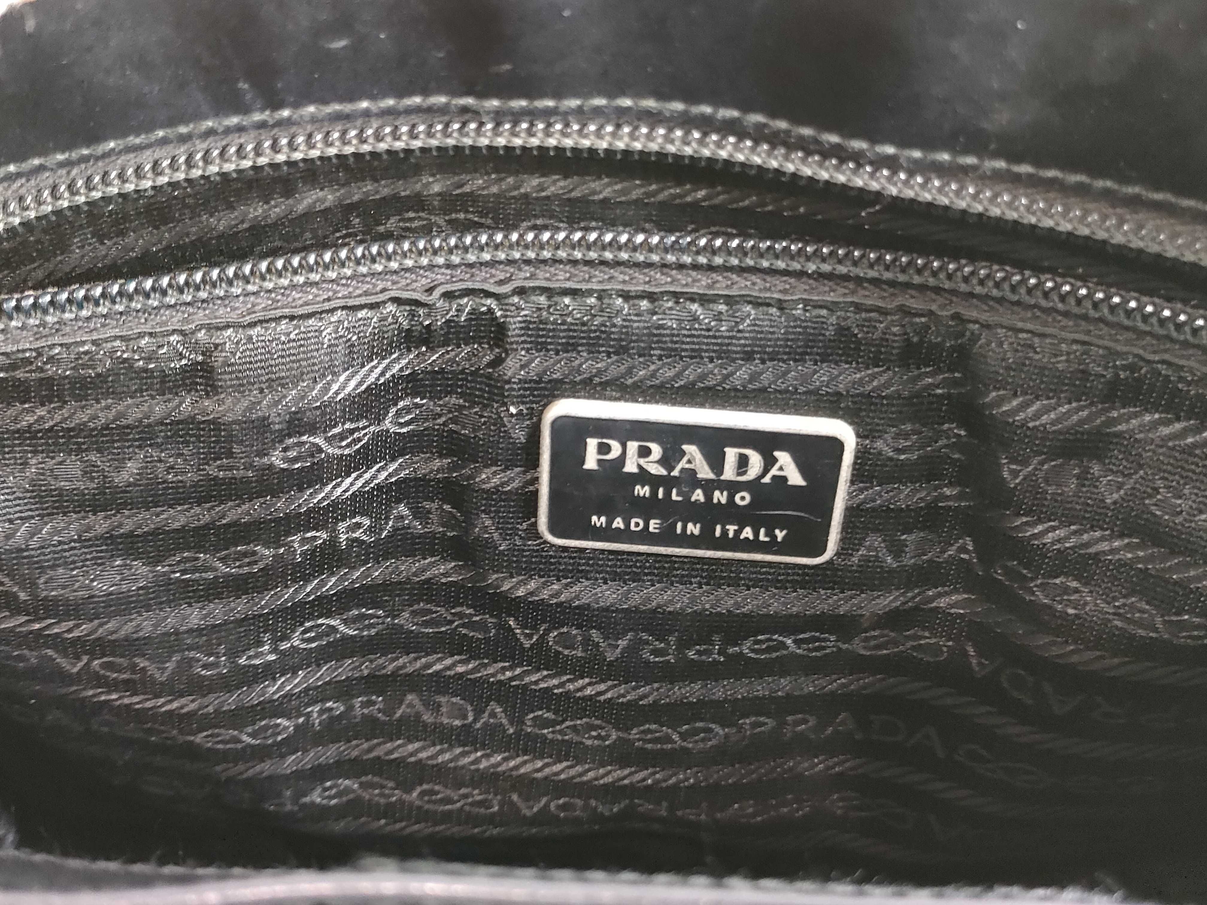 【水曜終了】(10230_0256)PRADA メタル ハンド バッグ ハンドバッグ