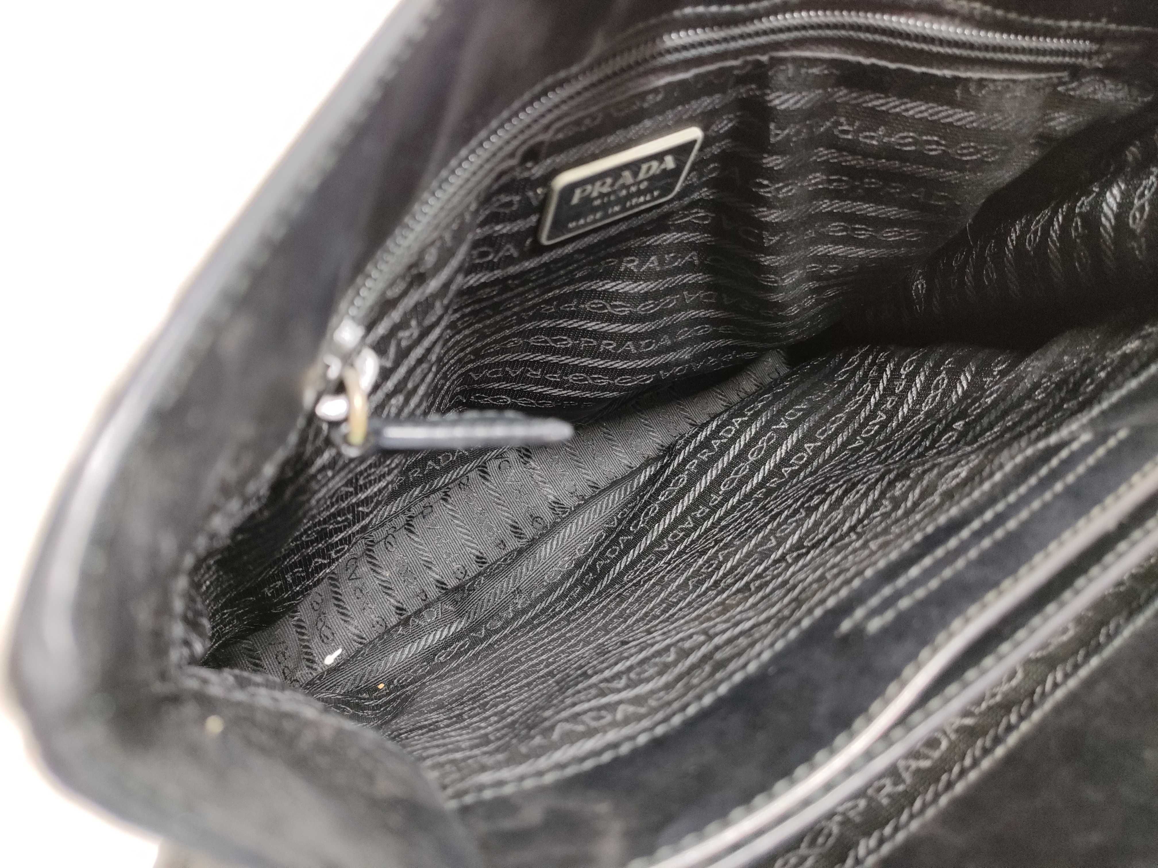 【水曜終了】(10230_0256)PRADA メタル ハンド バッグ ハンドバッグ