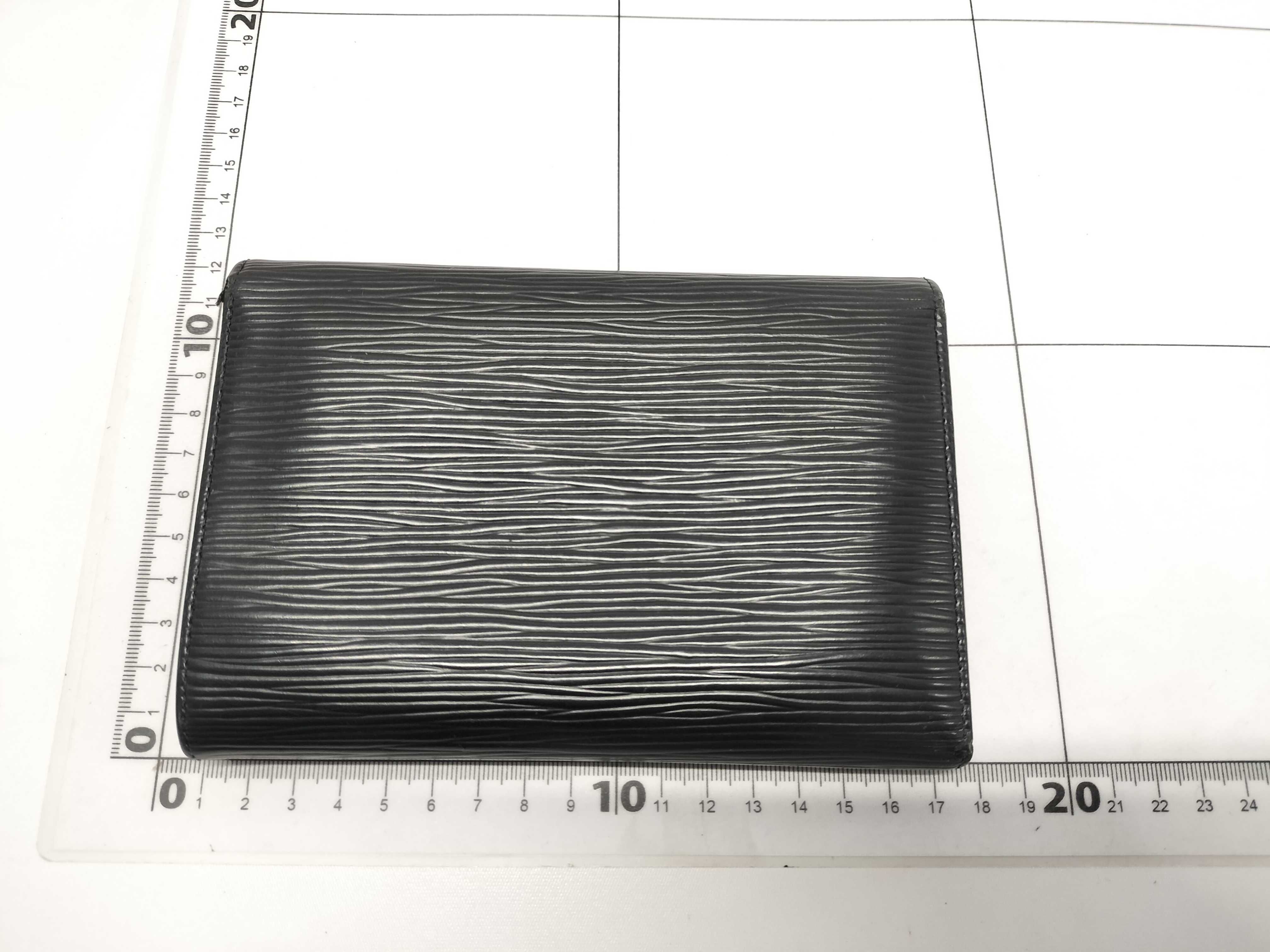 【水曜終了】(10218_0015)LOUIS VUITTON エピ ポルトトレゾール エテュイ 三つ折り 財布
