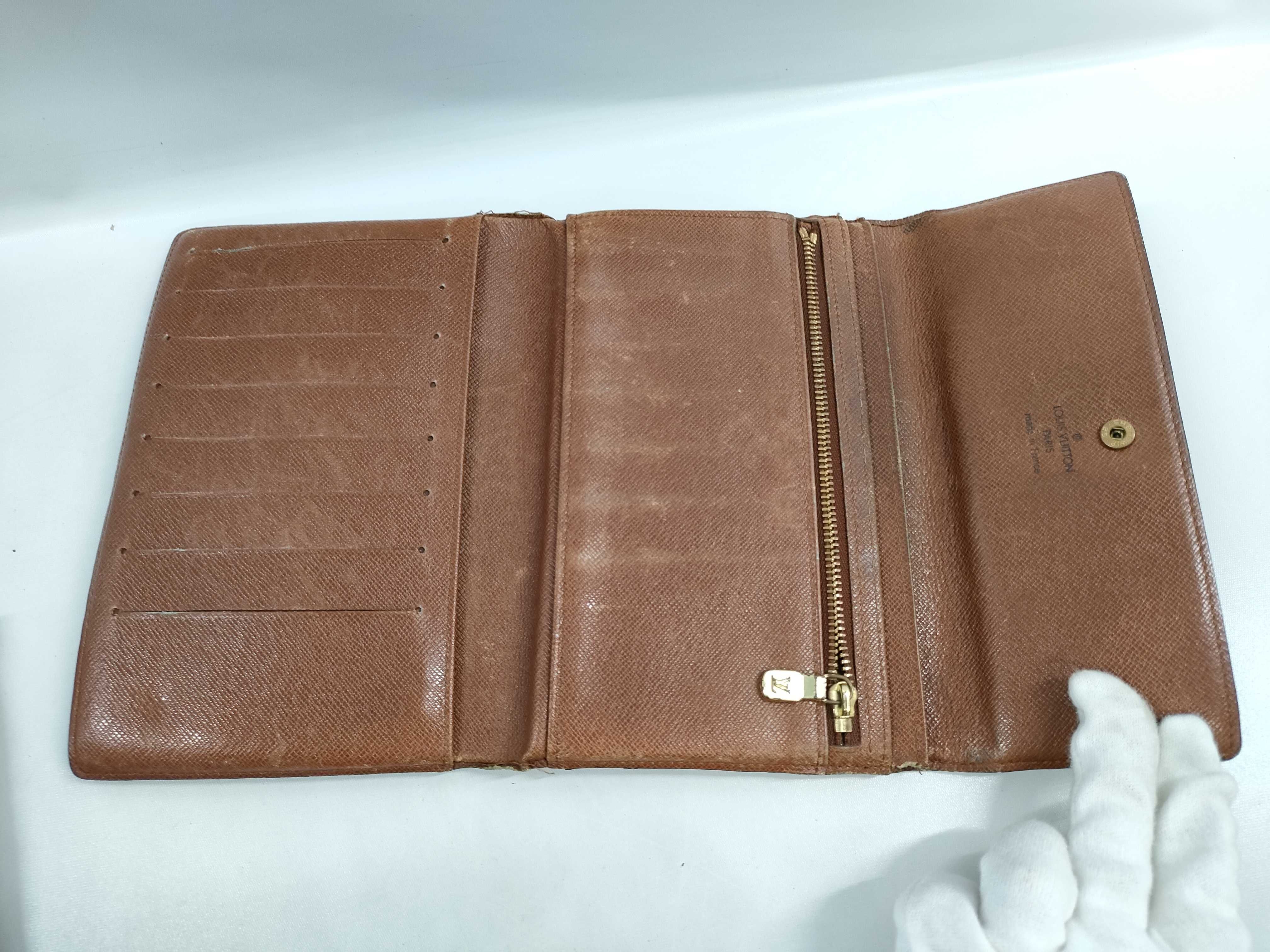 【水曜終了】(10223_0086)LOUIS VUITTON モノグラム 財布2点 財布