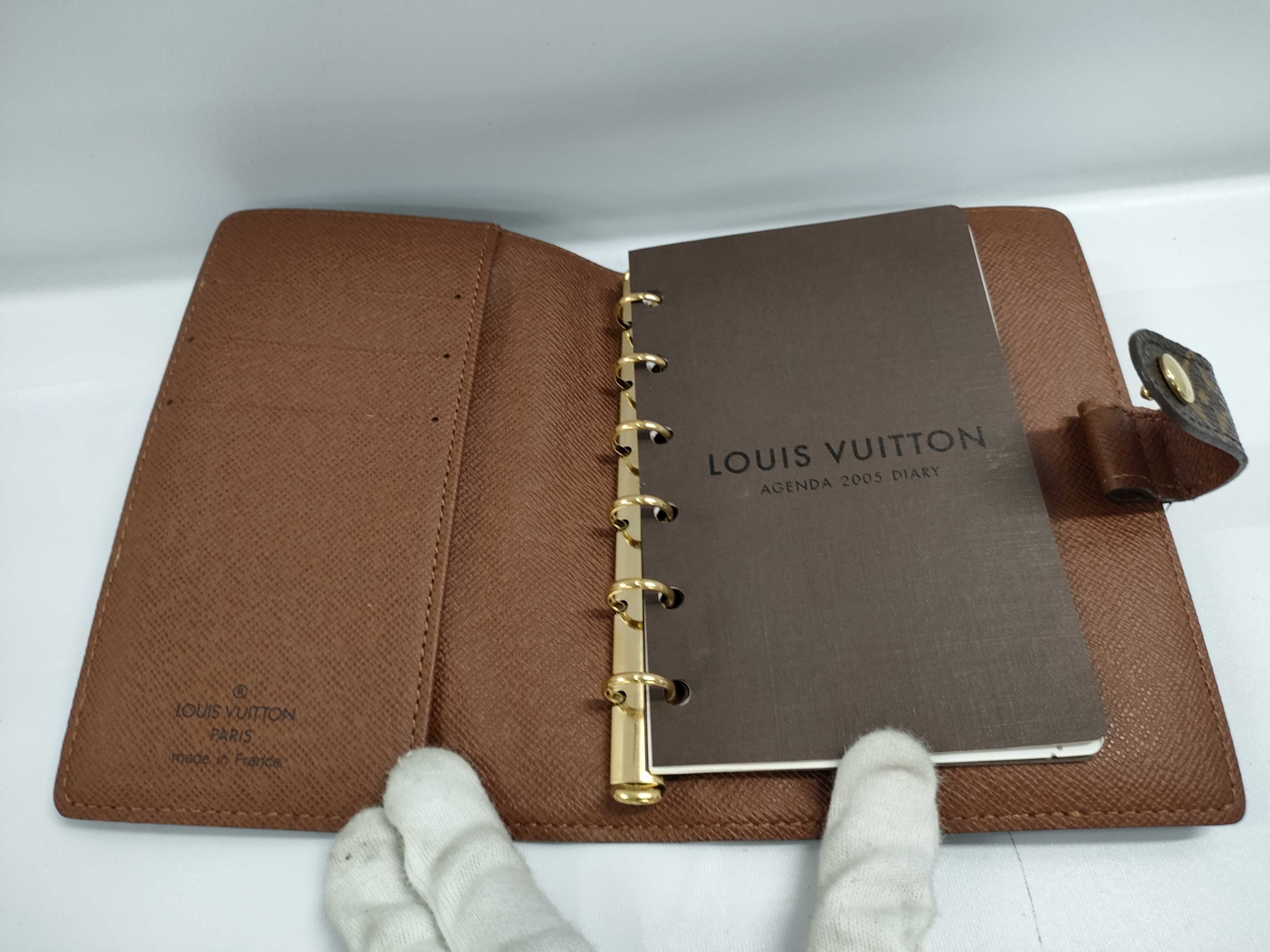 【水曜終了】(10229_0329)LOUIS VUITTON モノグラム R20005 アジェンダPM 手帳カバー