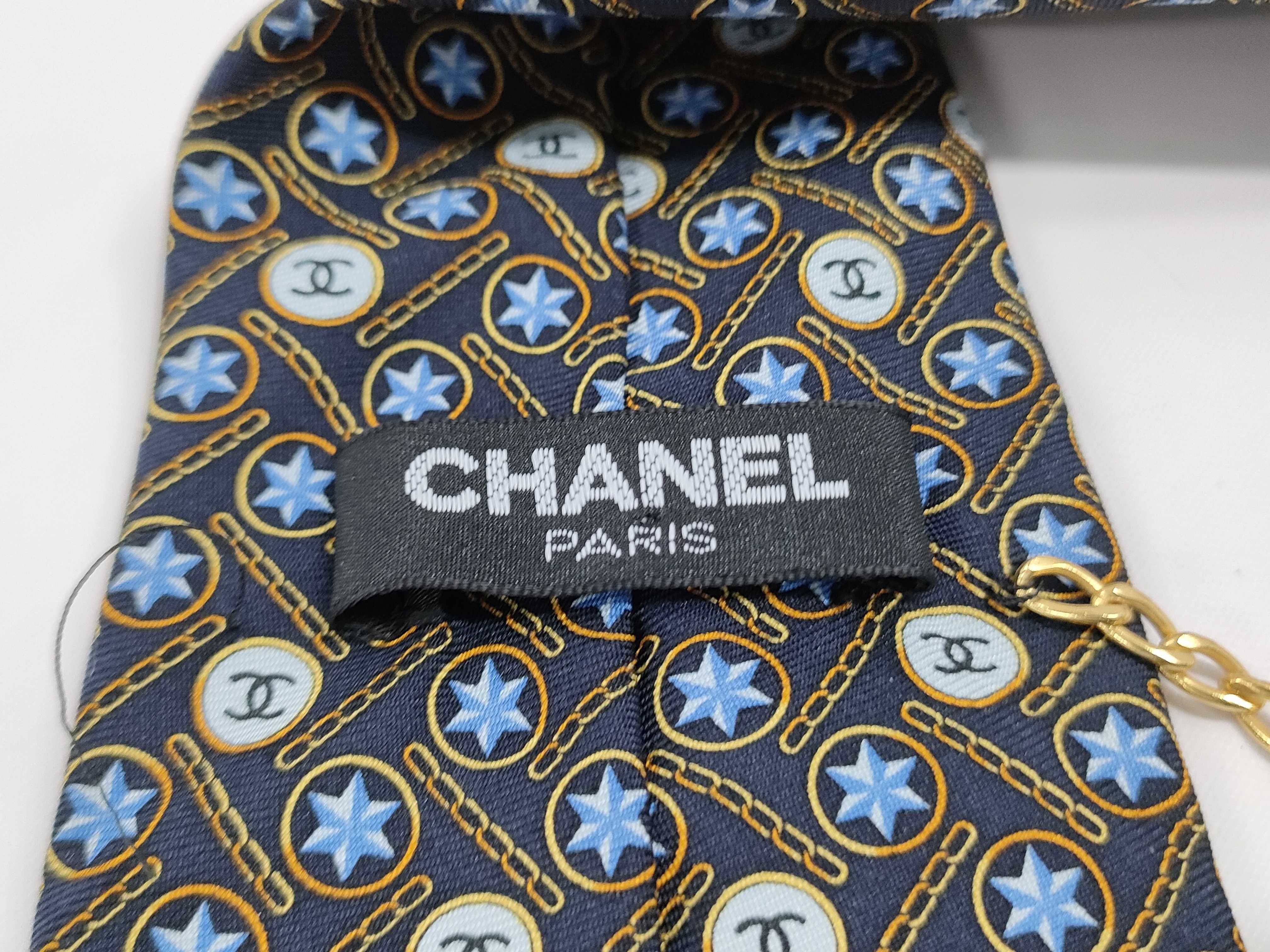 【水曜終了】(10217_0121)CHANEL ネクタイ その他小物
