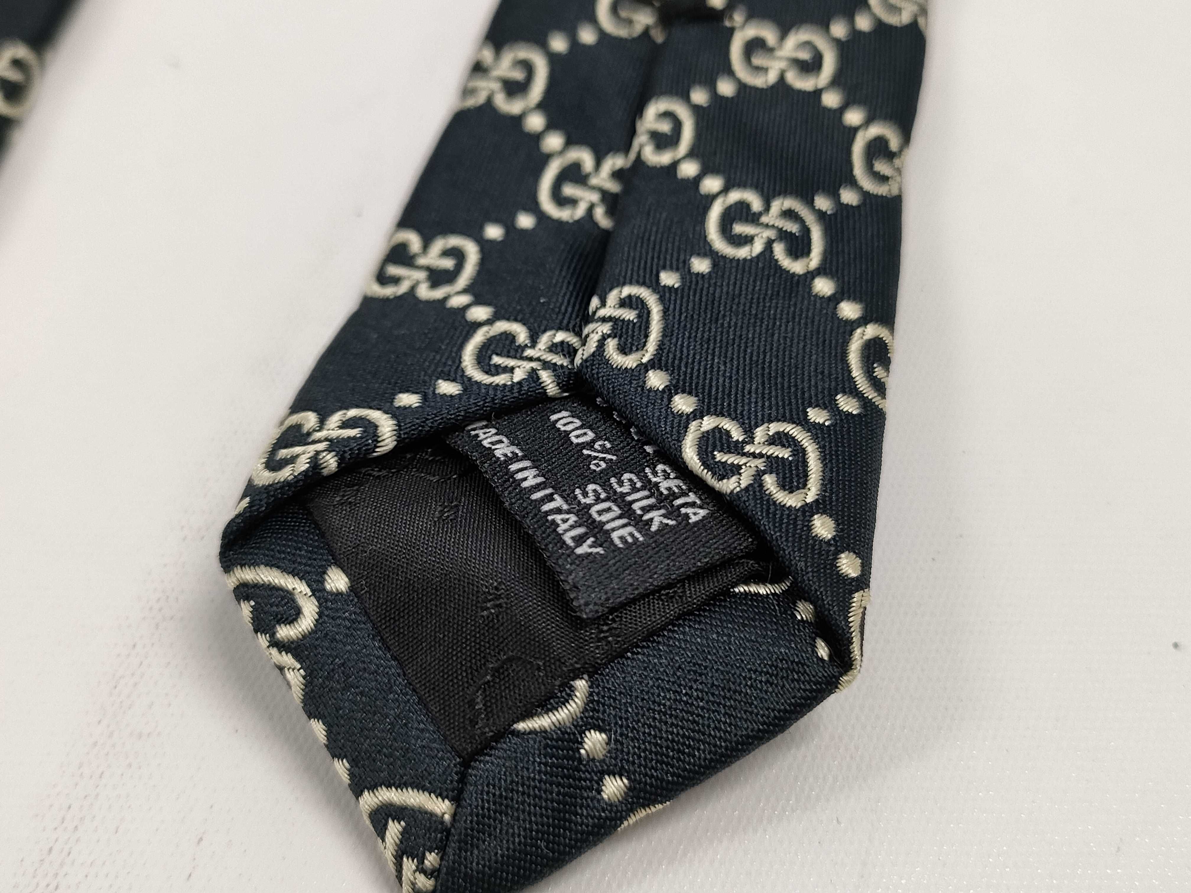 【水曜終了】(10221_0022)GUCCI GG柄 ネクタイ その他小物