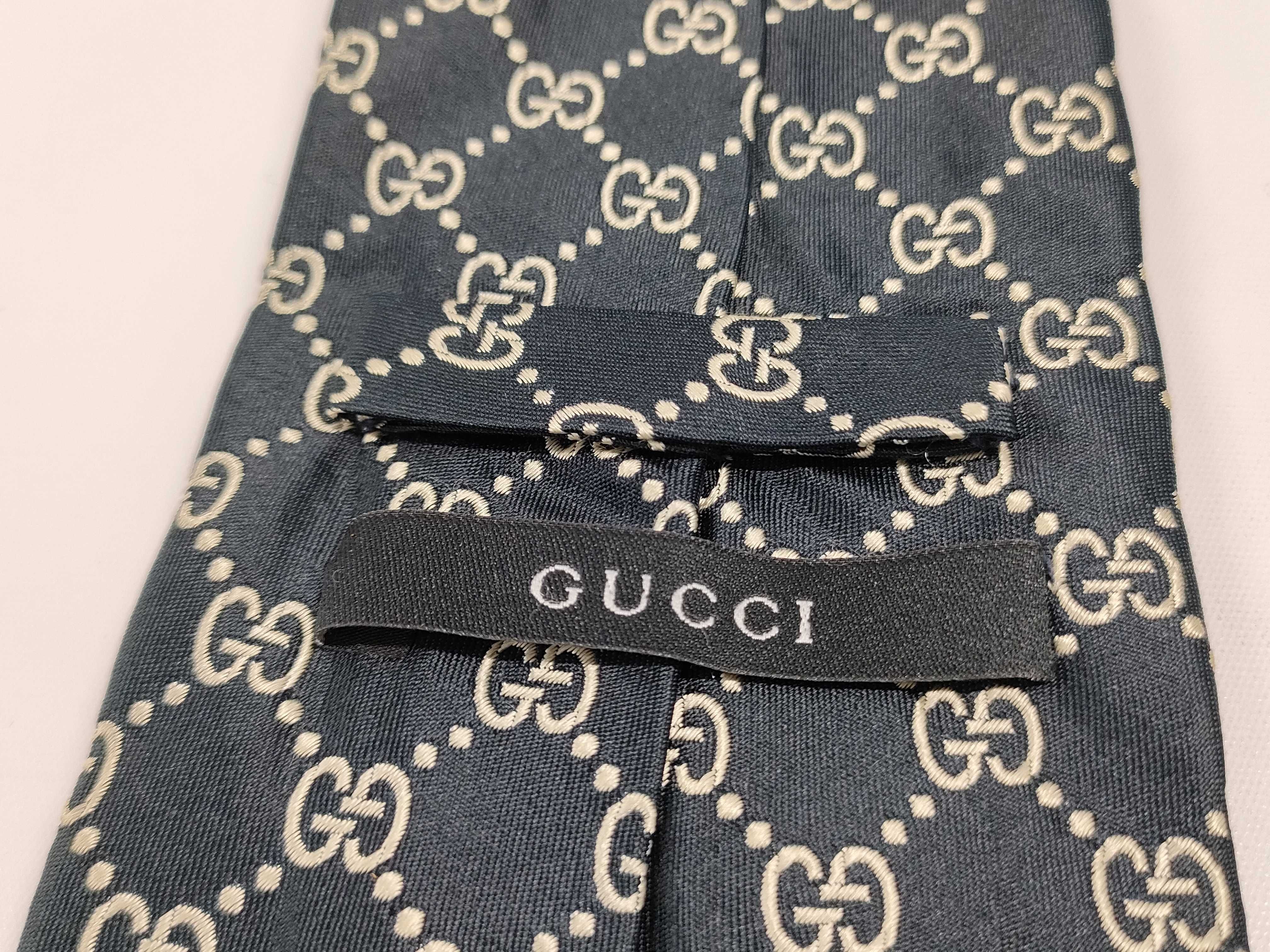【水曜終了】(10221_0022)GUCCI GG柄 ネクタイ その他小物