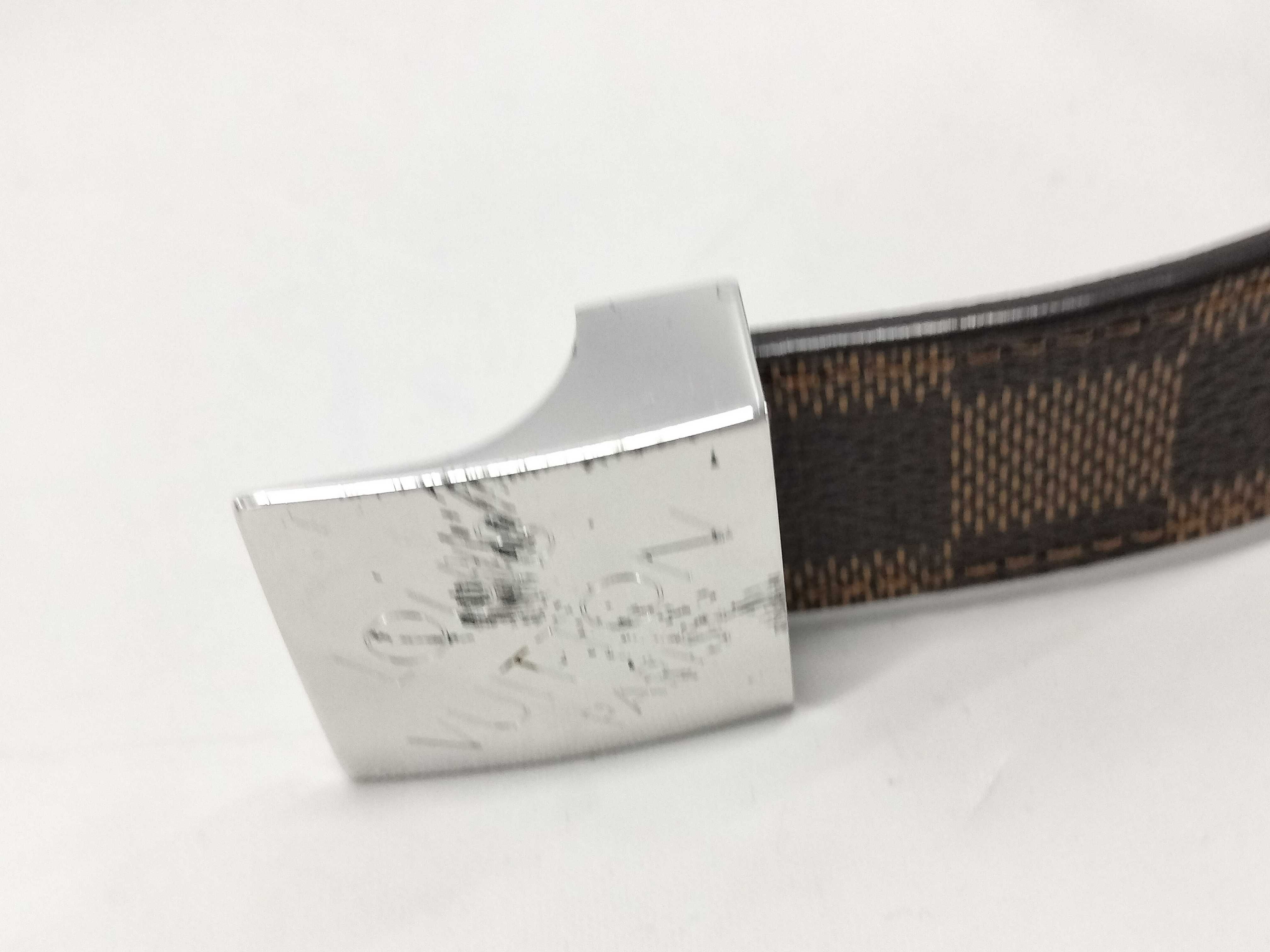 【水曜終了】(10229_0331)LOUIS VUITTON ダミエ M6881 ダミエ サンチュール ベルト ベルト
