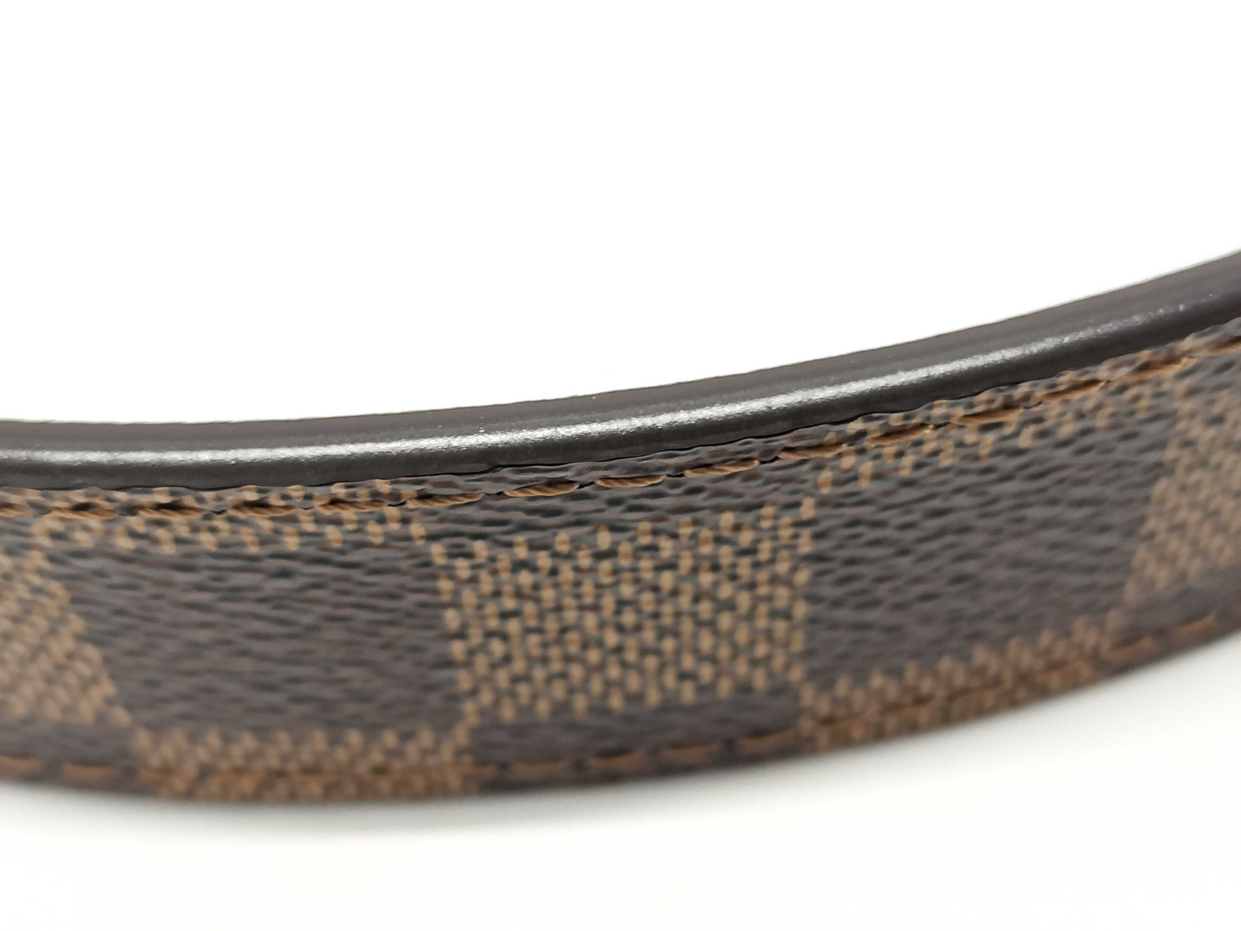 【水曜終了】(10229_0331)LOUIS VUITTON ダミエ M6881 ダミエ サンチュール ベルト ベルト