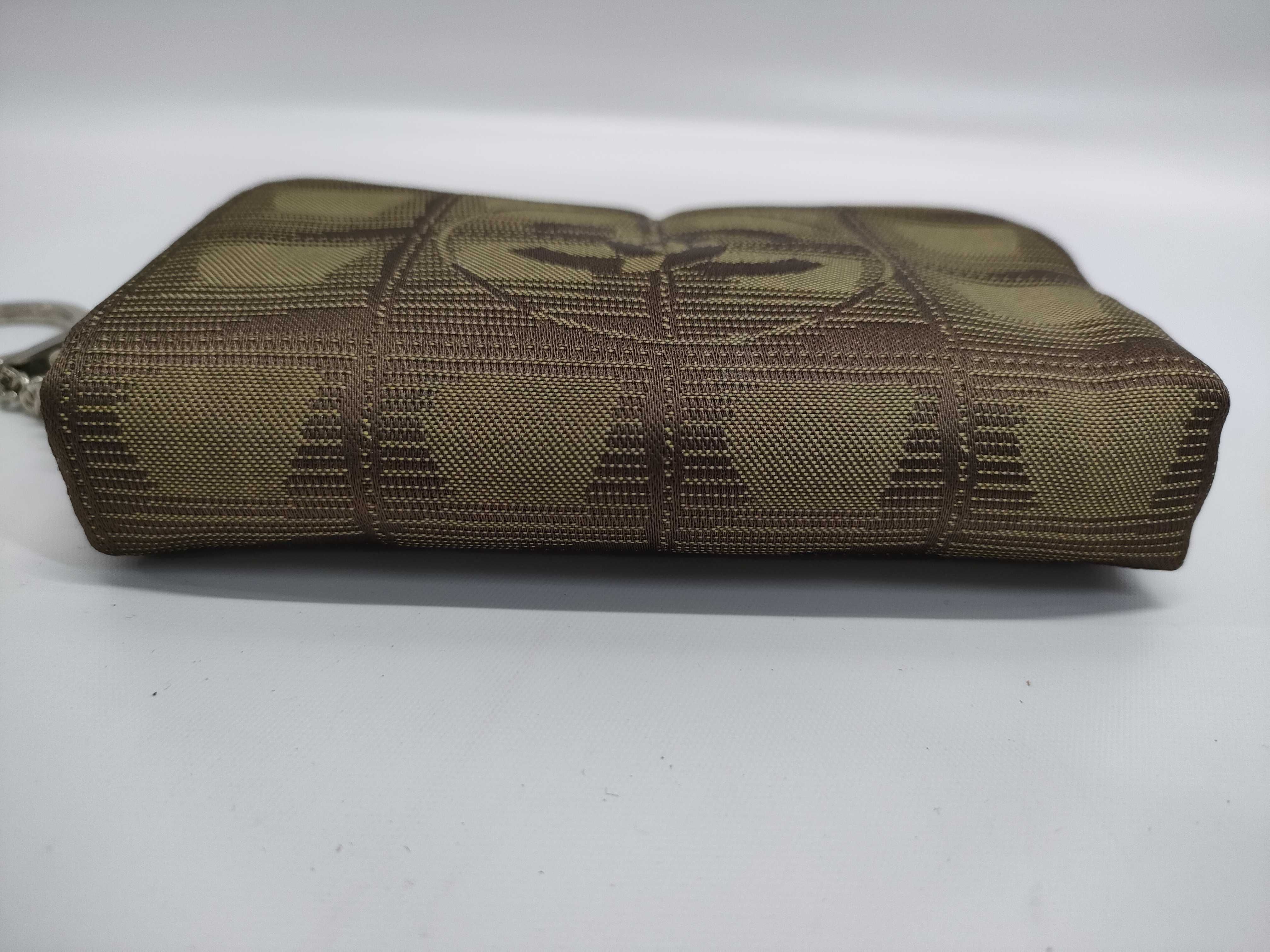 【水曜終了】(10228_0075)CHANEL ニュートラベルライン キーリング付きポーチ 7番台 カード有 ポーチ