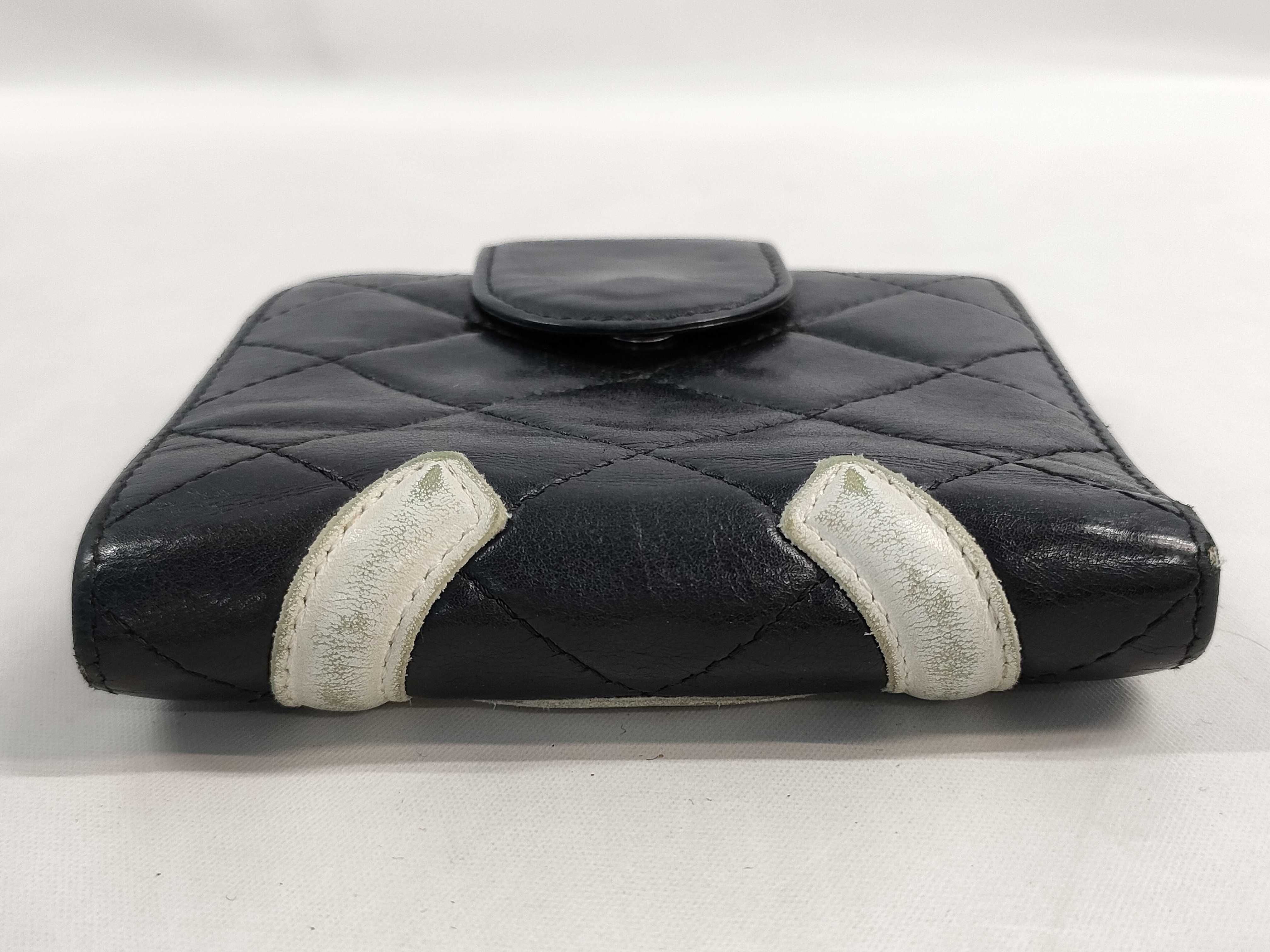 【水曜終了】(10228_0093)CHANEL カンボン コンパクト財布 財布