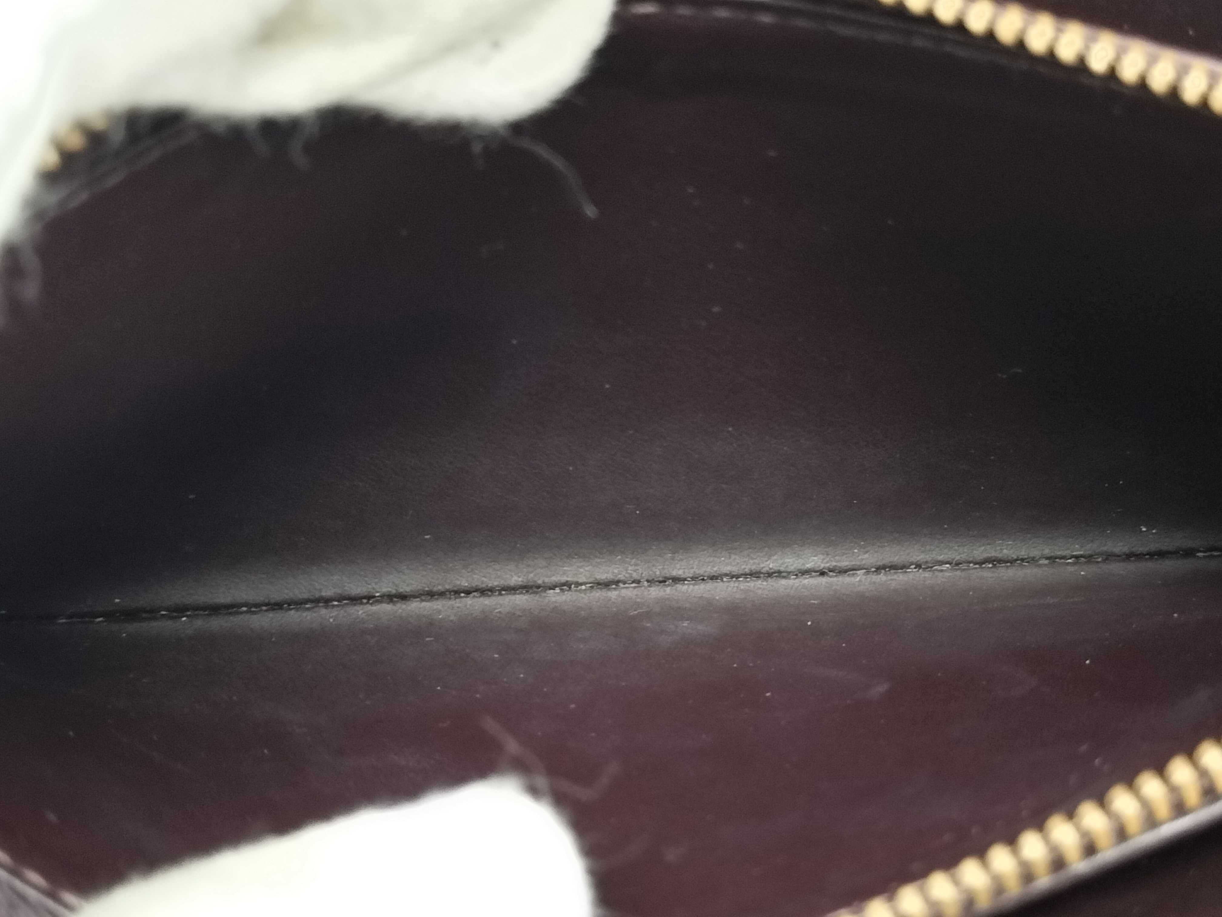 【水曜終了】(10229_0242)LOUIS VUITTON ヴェルニ M93522 アマラント ジッピーウォレット 財布