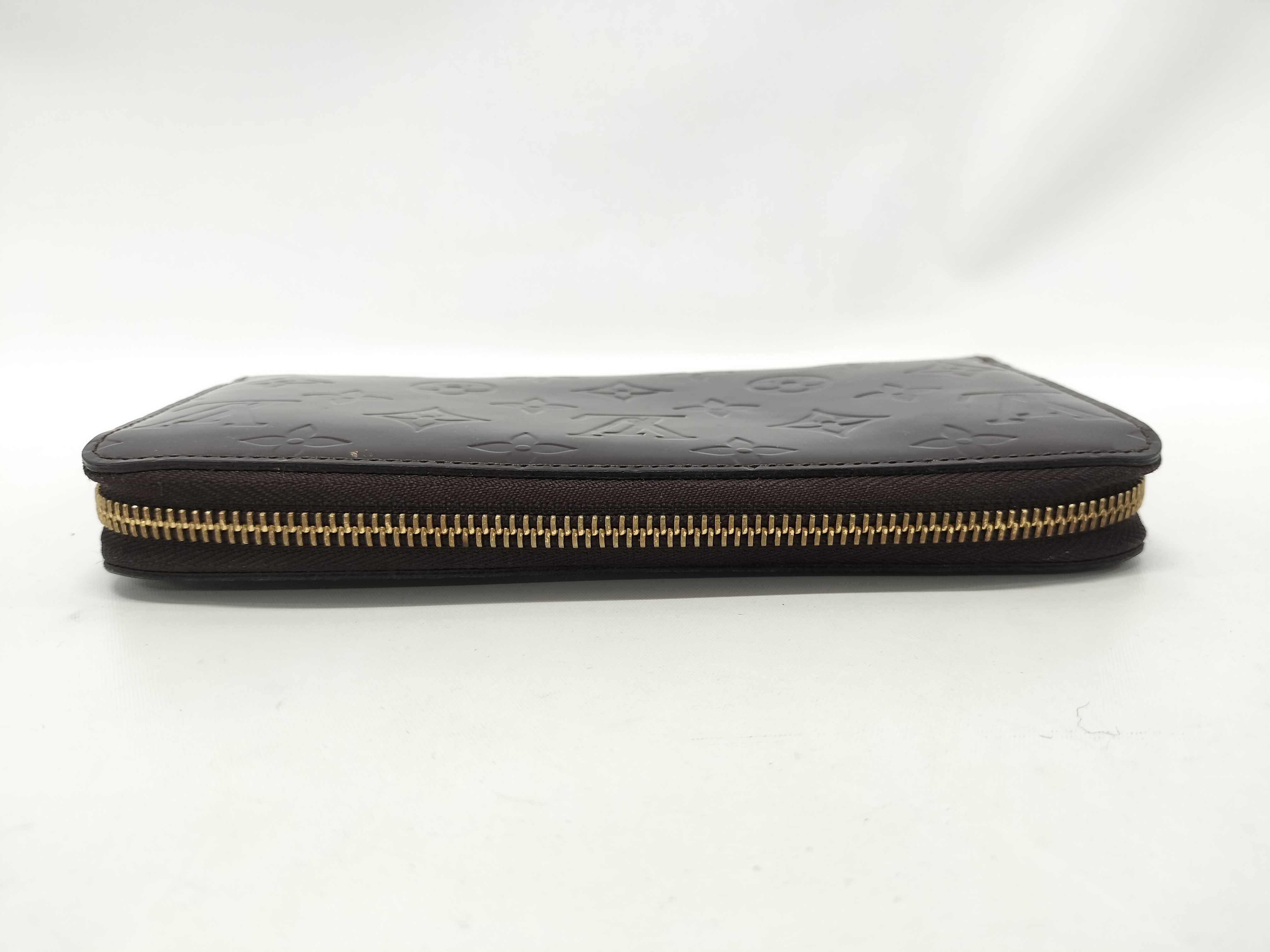 【水曜終了】(10229_0242)LOUIS VUITTON ヴェルニ M93522 アマラント ジッピーウォレット 財布