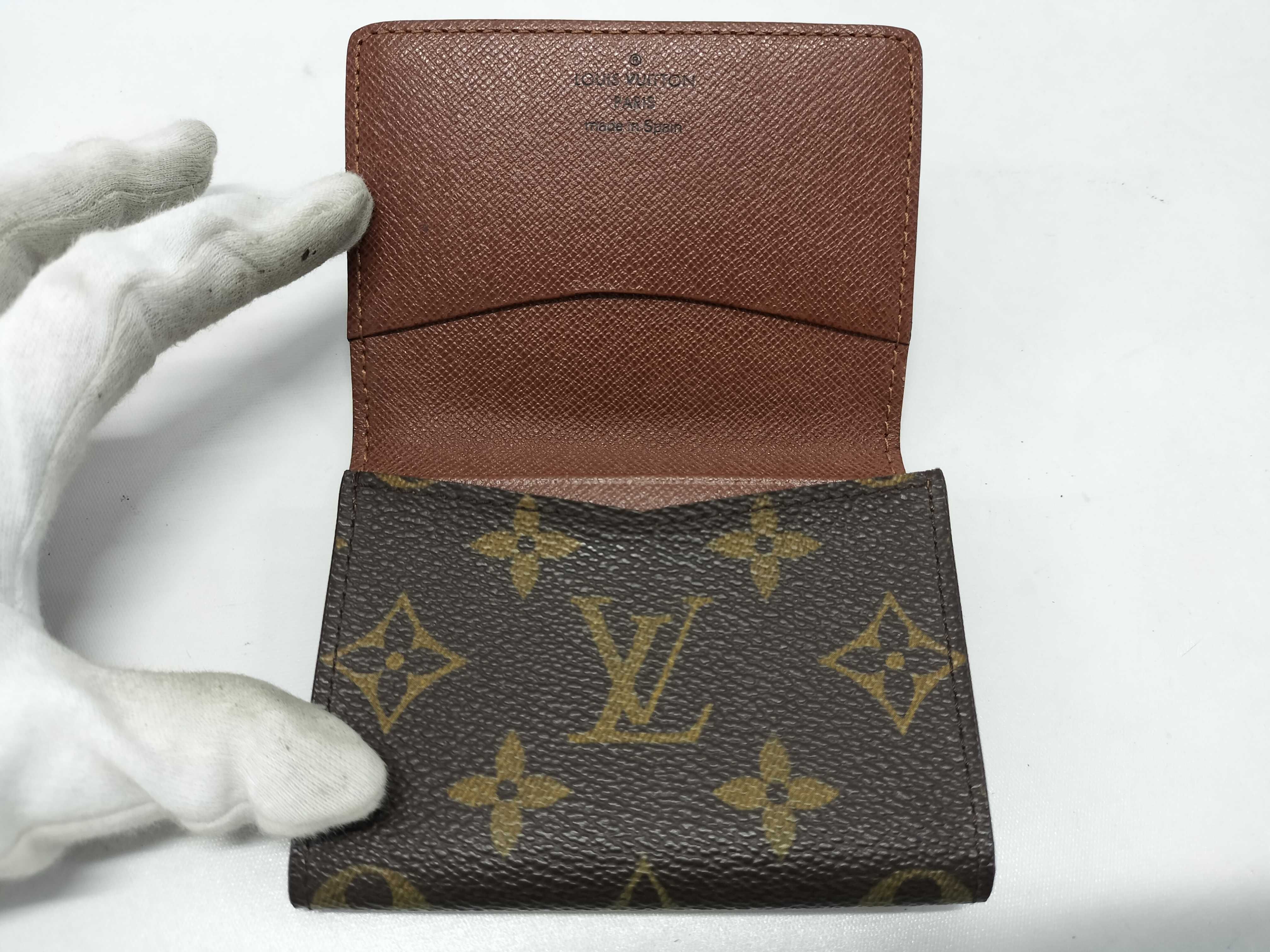 【水曜終了】(10229_0243)LOUIS VUITTON モノグラム アンヴェロップ・カルト ドュヴィジット M62920 カードケース・パスケース・名刺入れ
