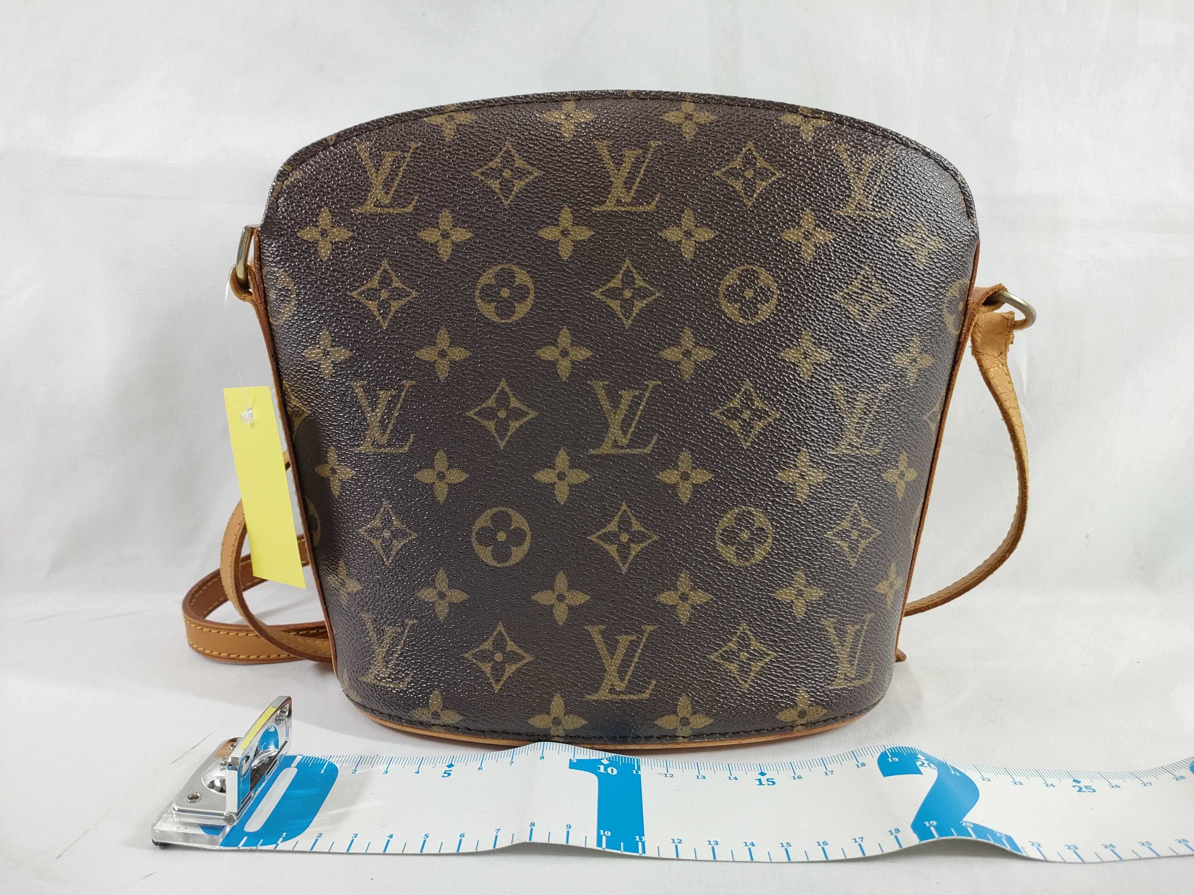 【水曜終了】(10229_0372)LOUIS VUITTON モノグラム ドルーオ ショルダーバッグ 刻印消 ショルダーバッグ