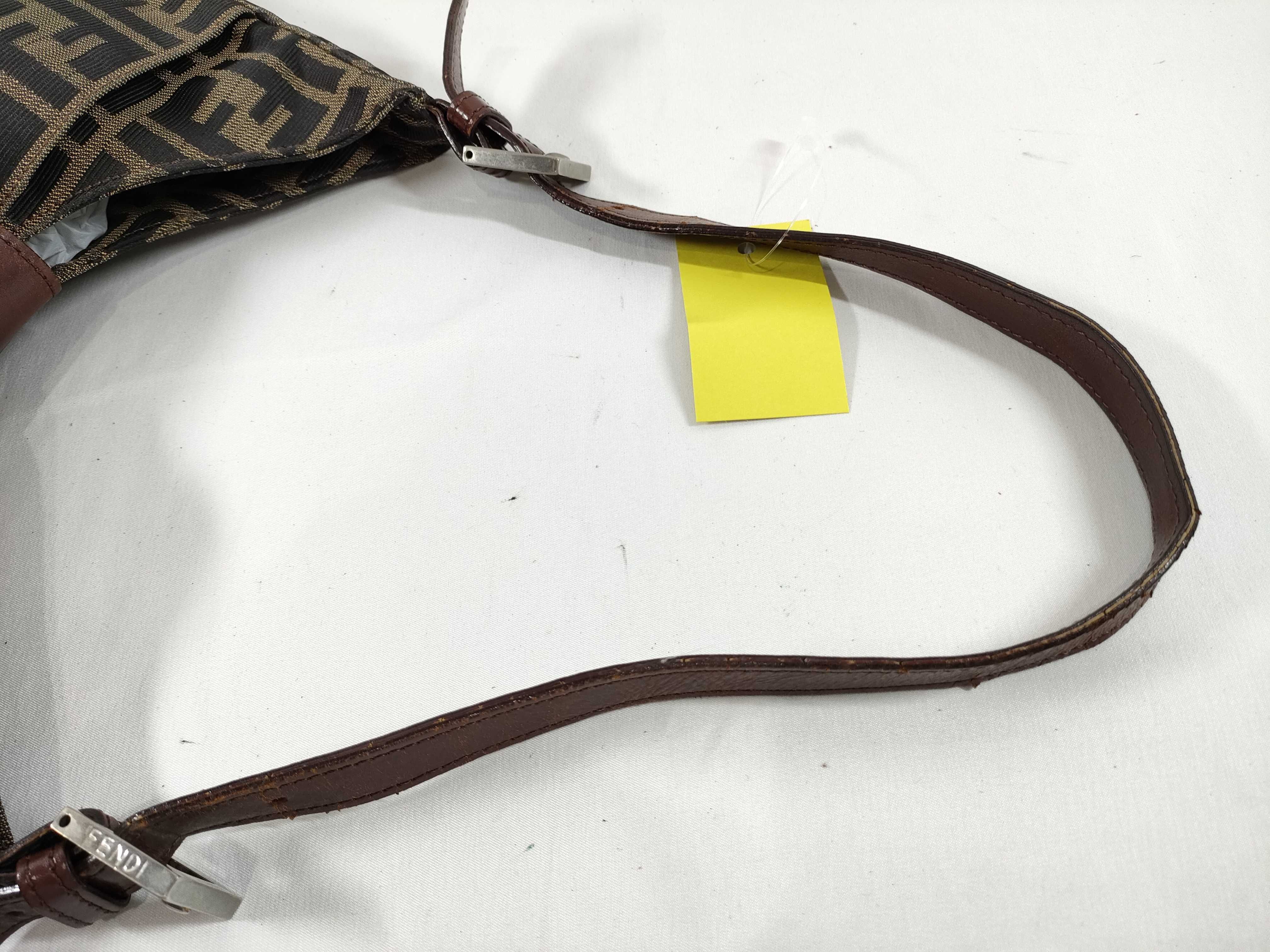 【水曜終了】(10230_0322)FENDI マンマ ズッカ ワンショルダー ※金具ねじ社外リペア ハンドバッグ