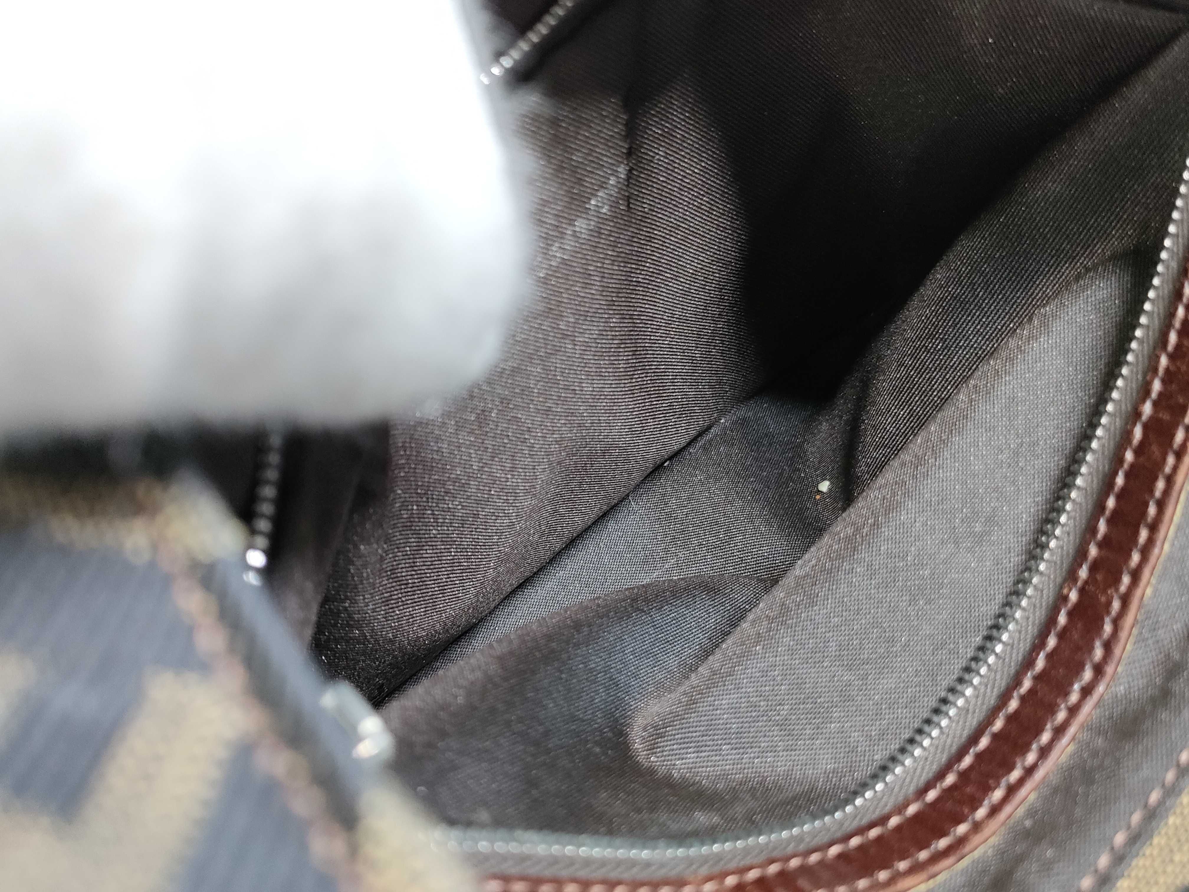 【水曜終了】(10230_0322)FENDI マンマ ズッカ ワンショルダー ※金具ねじ社外リペア ハンドバッグ