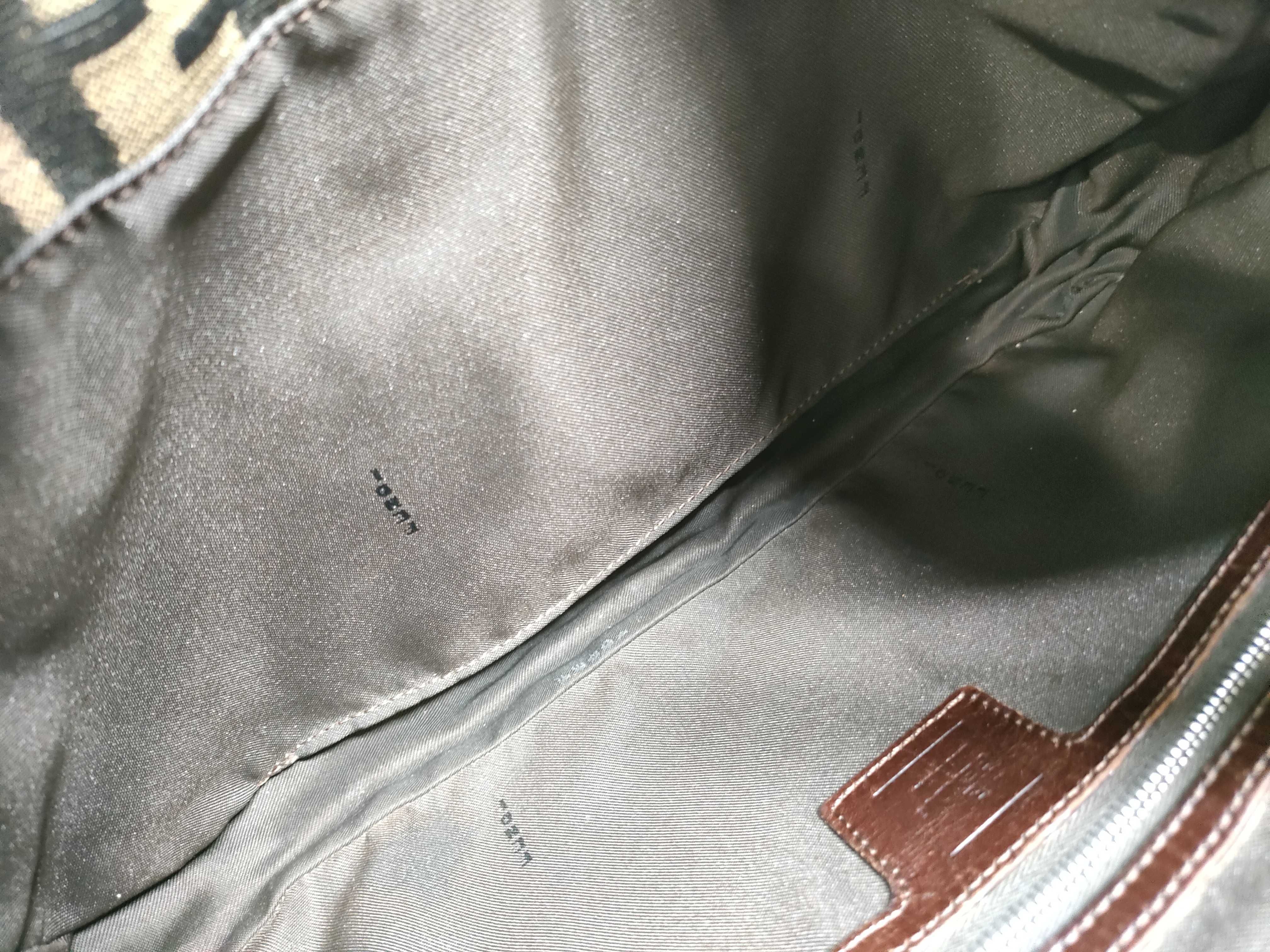 【水曜終了】(10230_0322)FENDI マンマ ズッカ ワンショルダー ※金具ねじ社外リペア ハンドバッグ