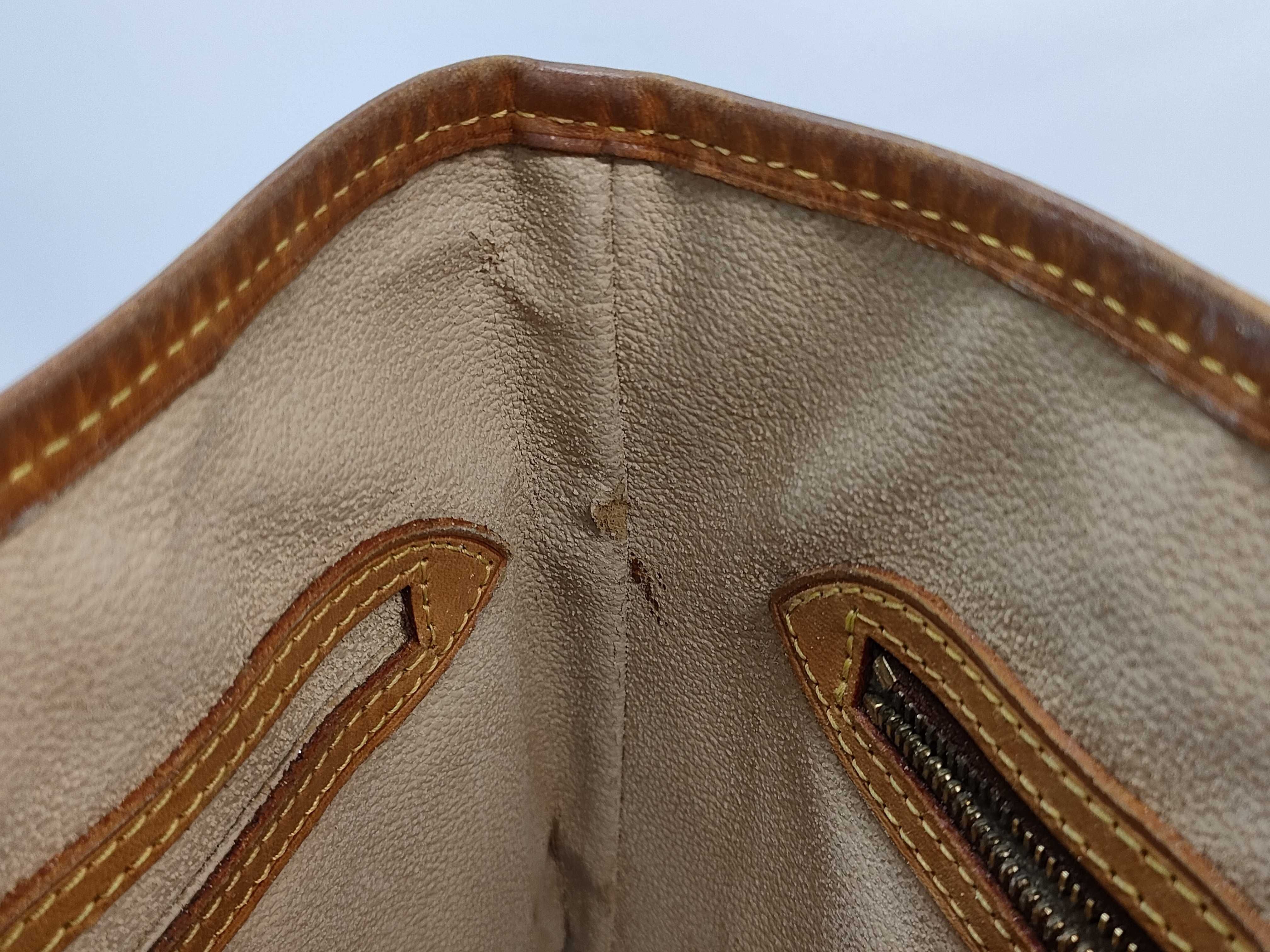 【水曜終了】(10229_0292)LOUIS VUITTON モノグラム バケットPM ポーチあり トートバッグ