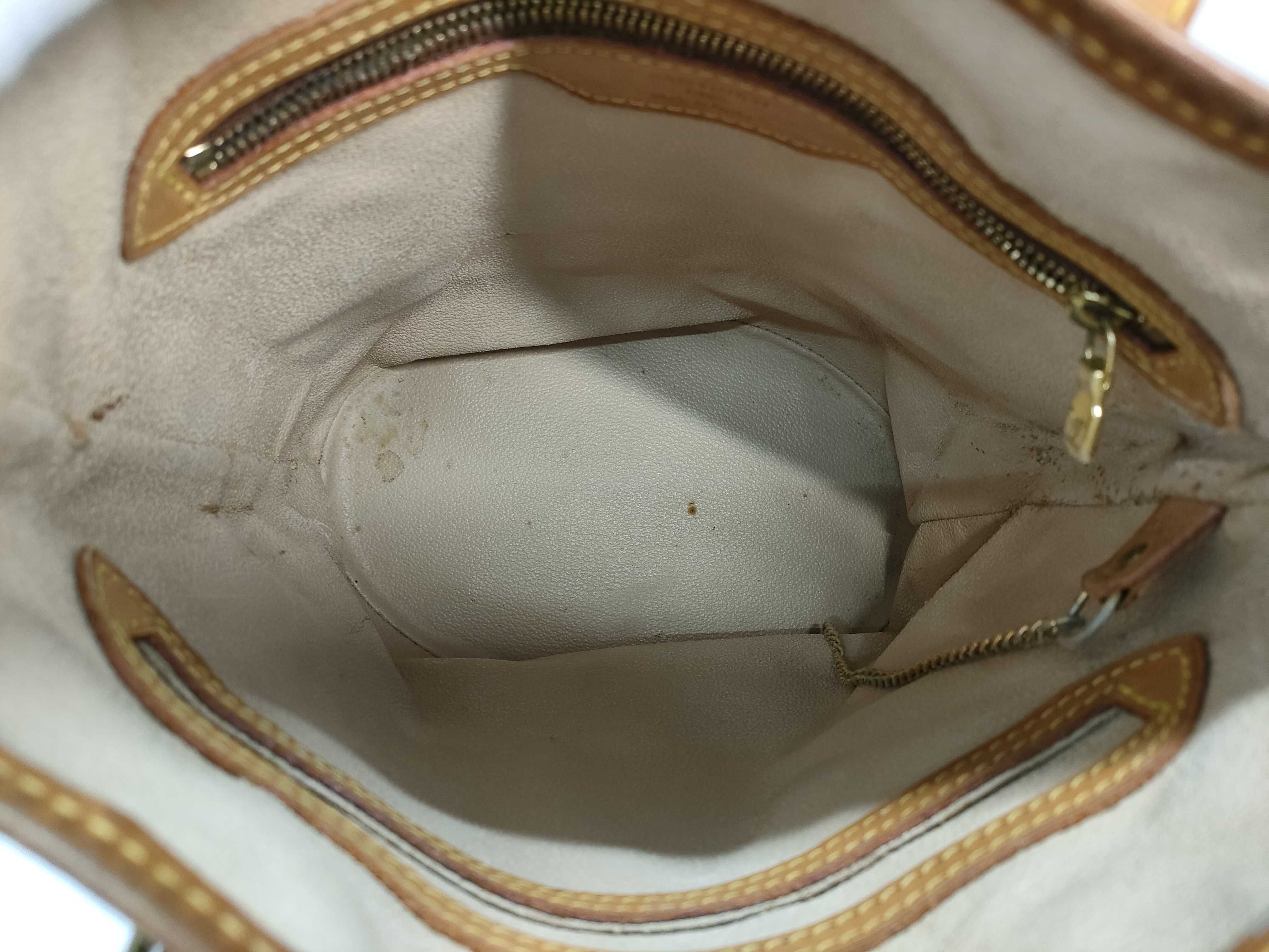 【水曜終了】(10229_0292)LOUIS VUITTON モノグラム バケットPM ポーチあり トートバッグ